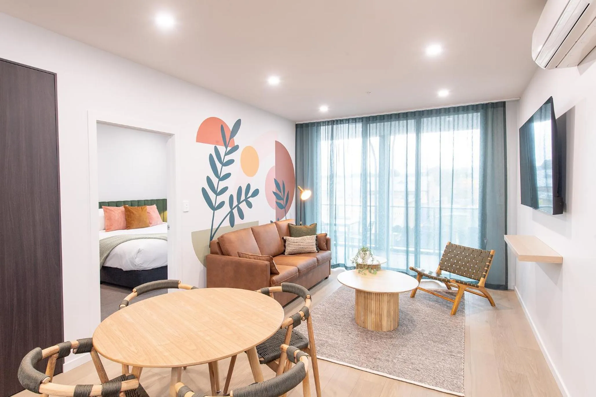 Living room, Bed in Grow at Goodwood