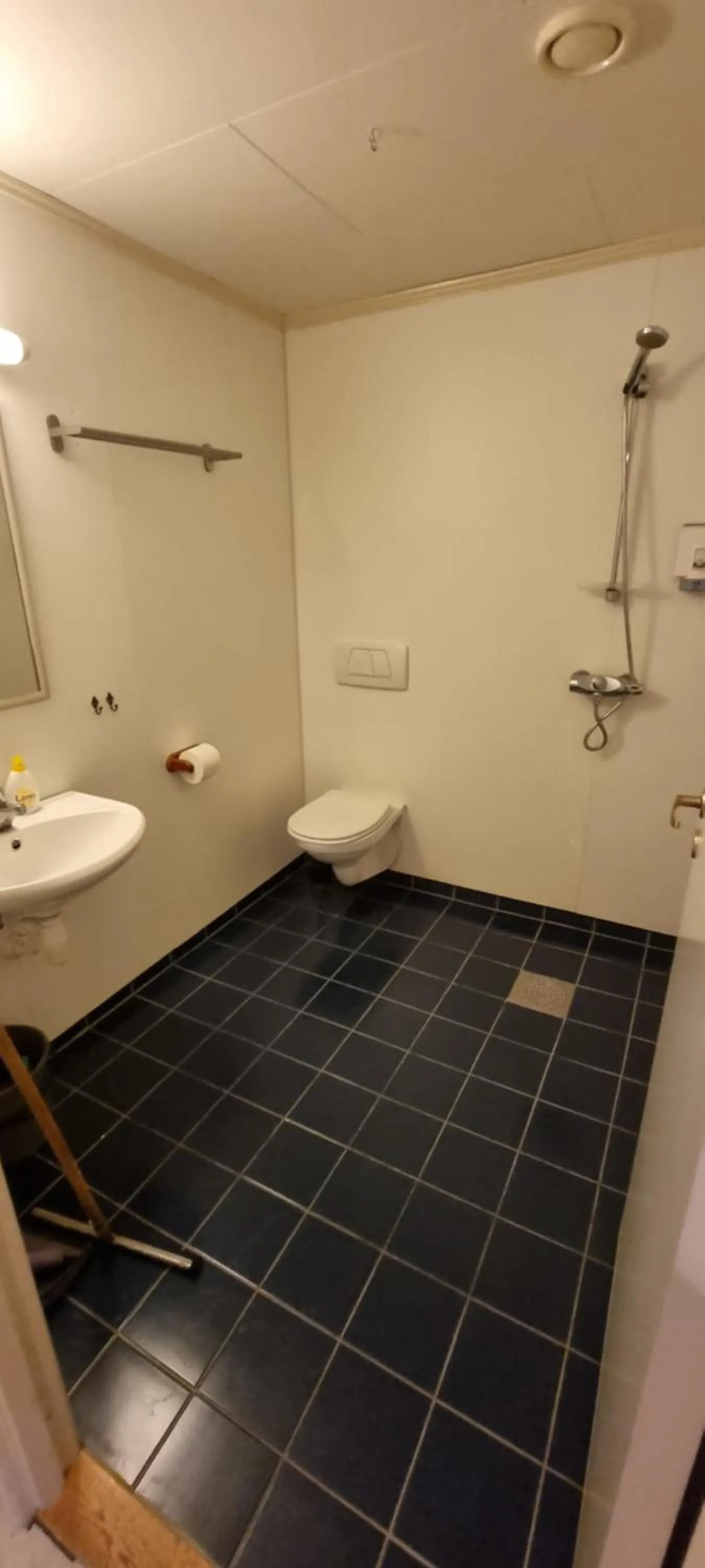 Shower in Rosendal Apartments Motellet