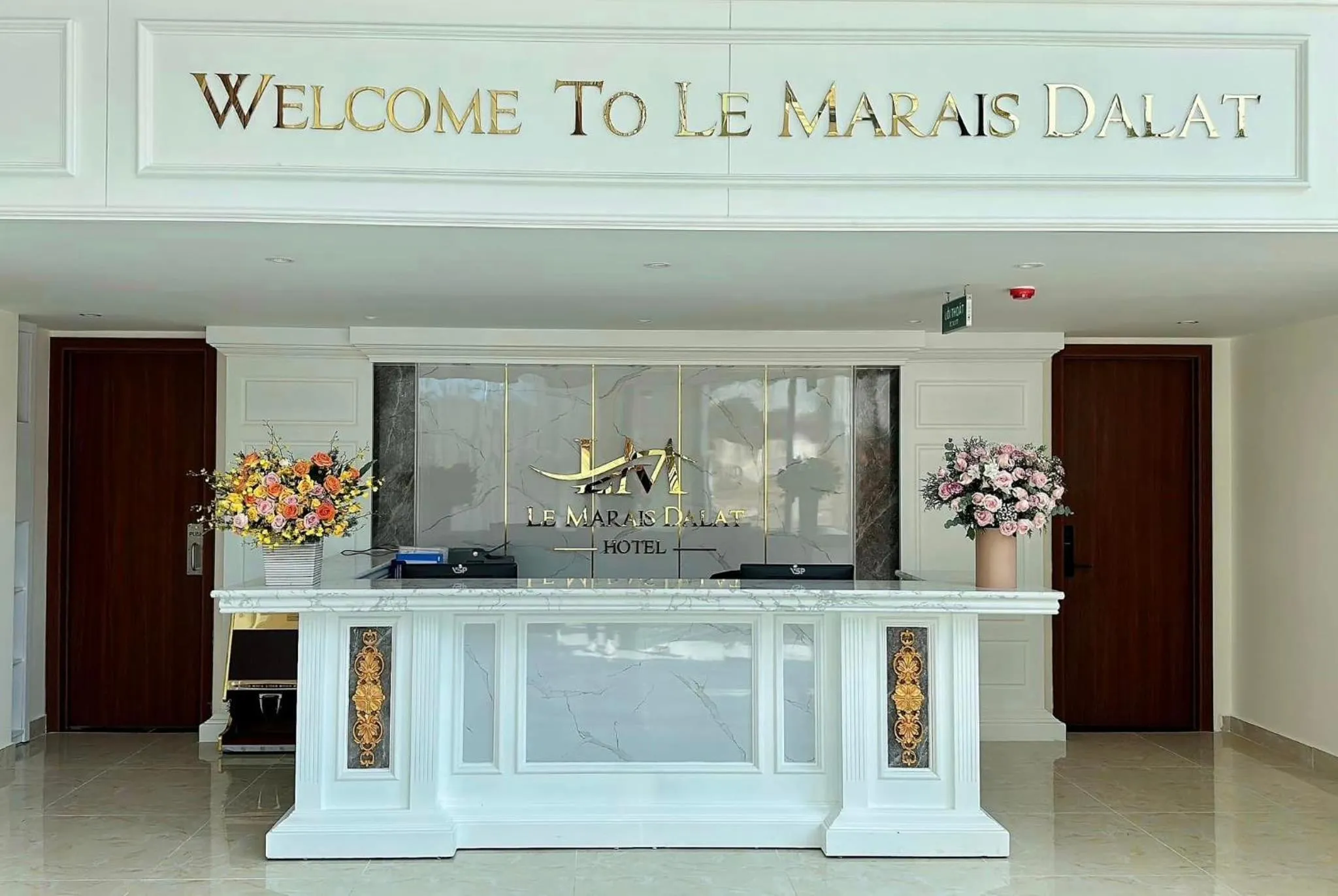 Lobby or reception in Le Marais Hotel Dalat