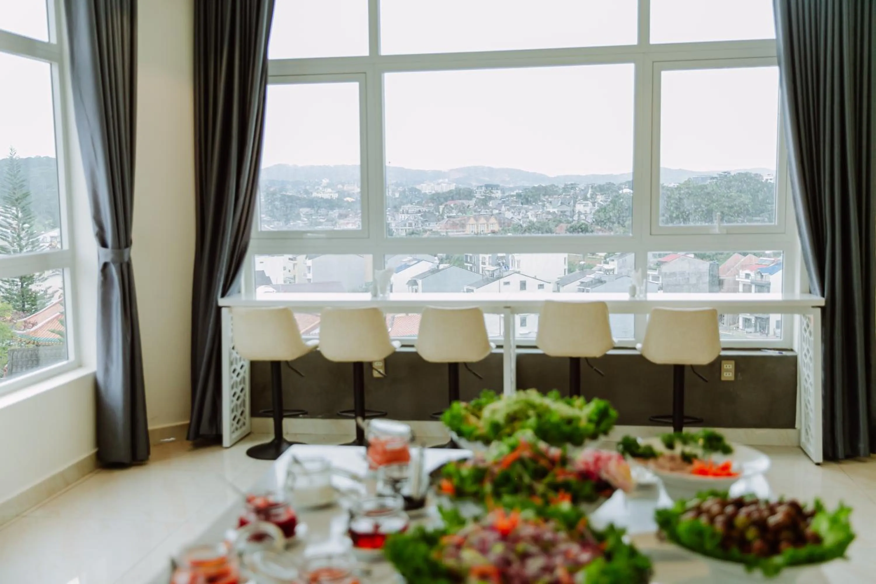 Dining area in Le Marais Hotel Dalat