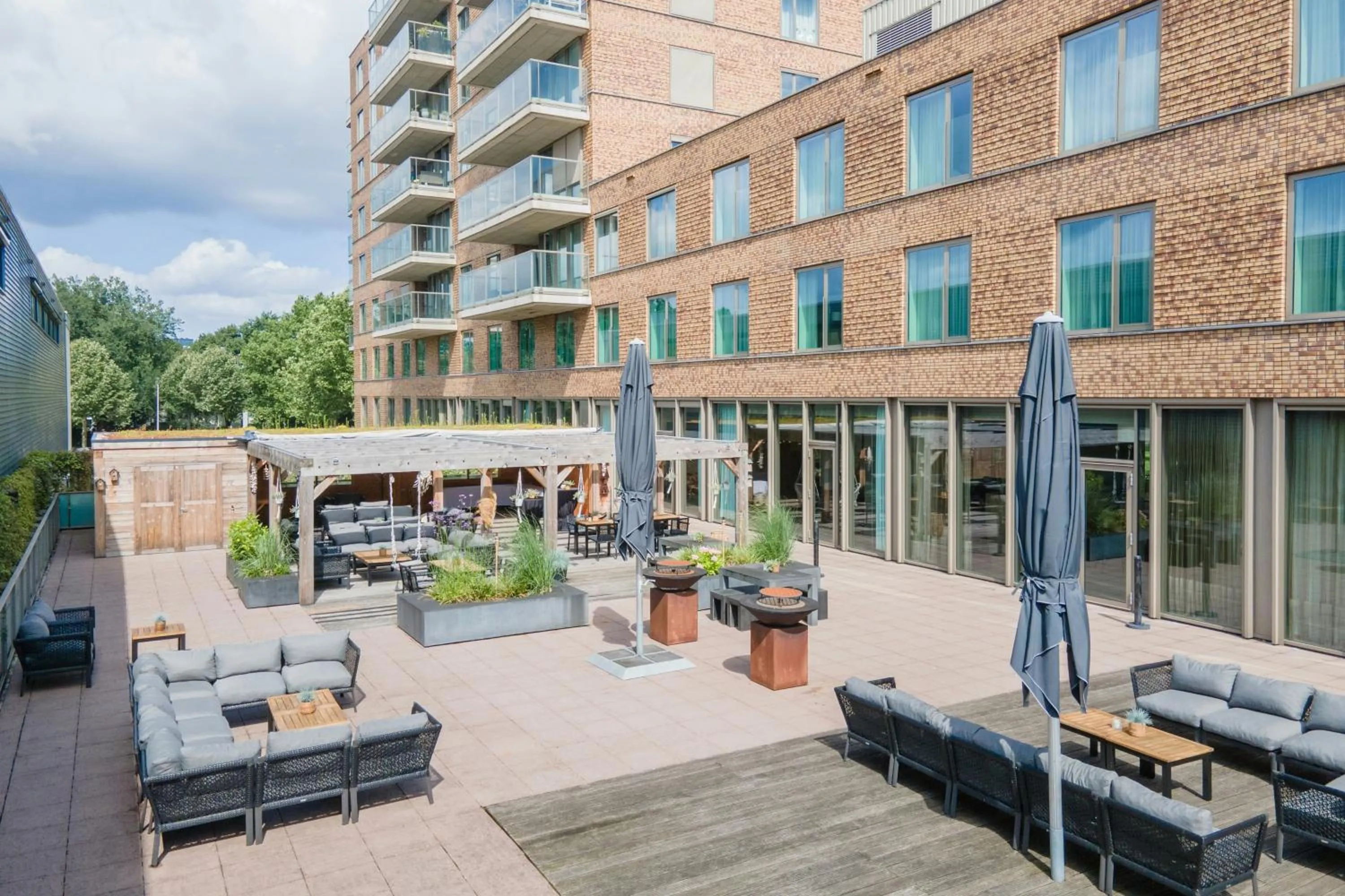 Balcony/Terrace in Leonardo Hotel Papendrecht