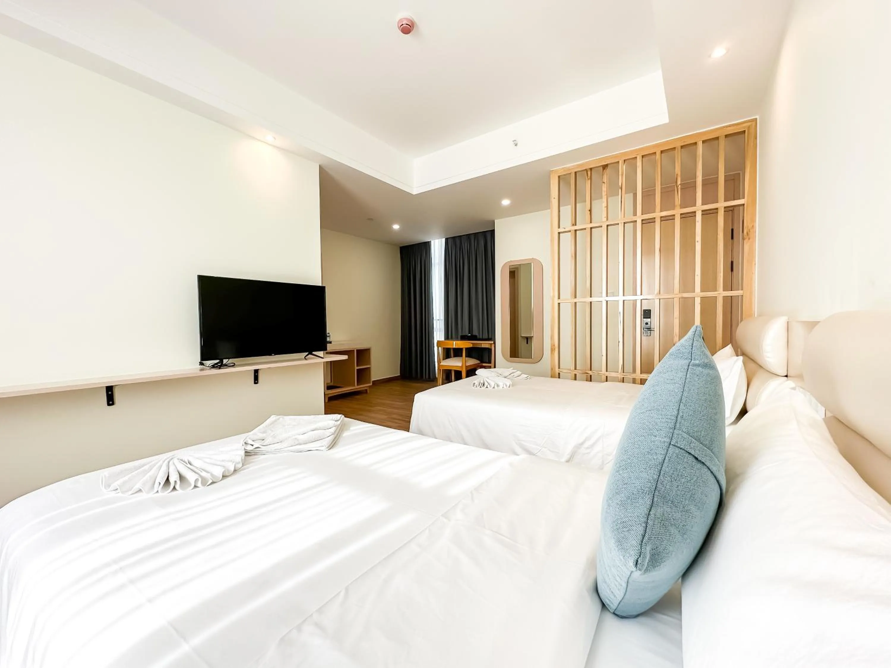 Bed in Landmark Vientiane Life Center