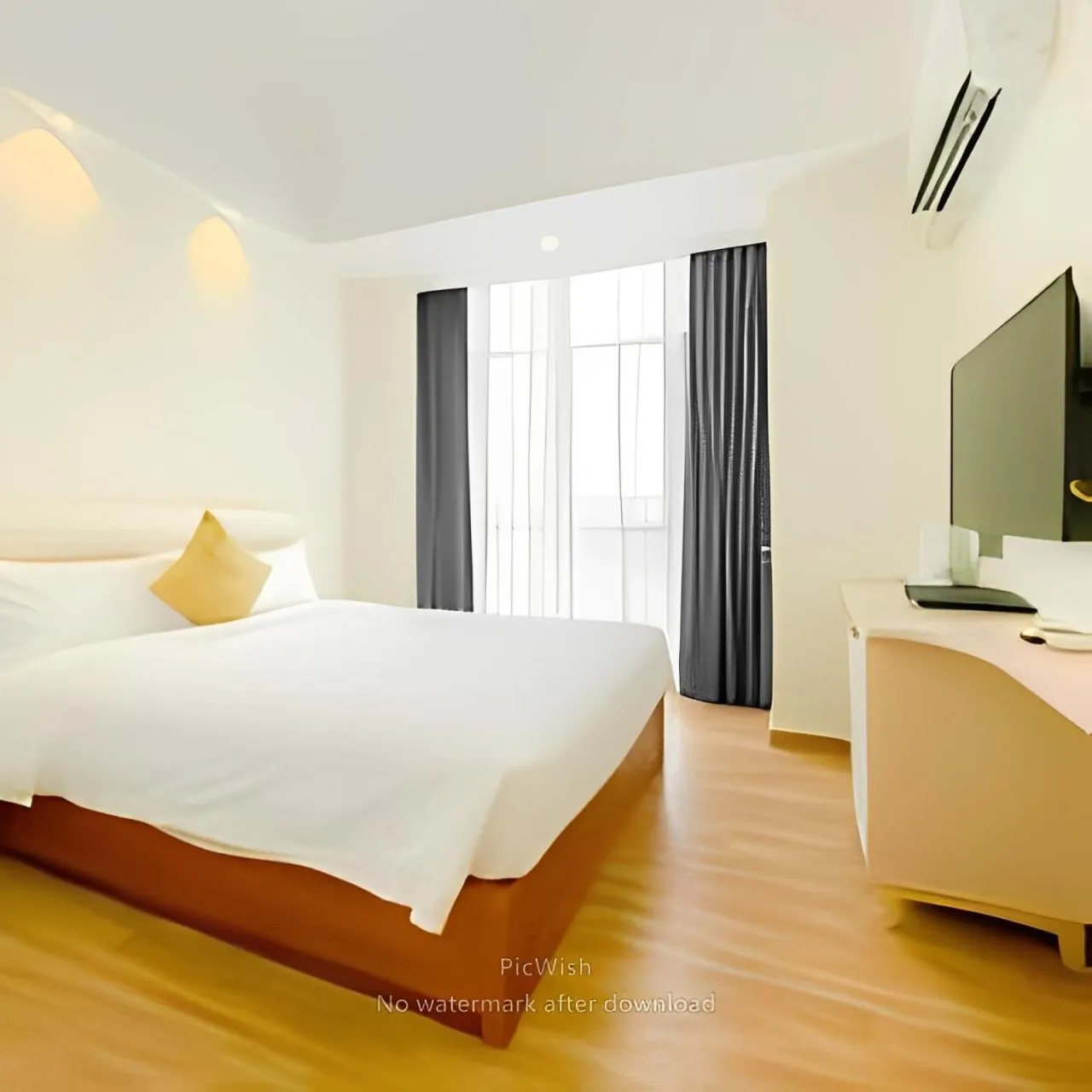 Bed in Landmark Vientiane Life Center
