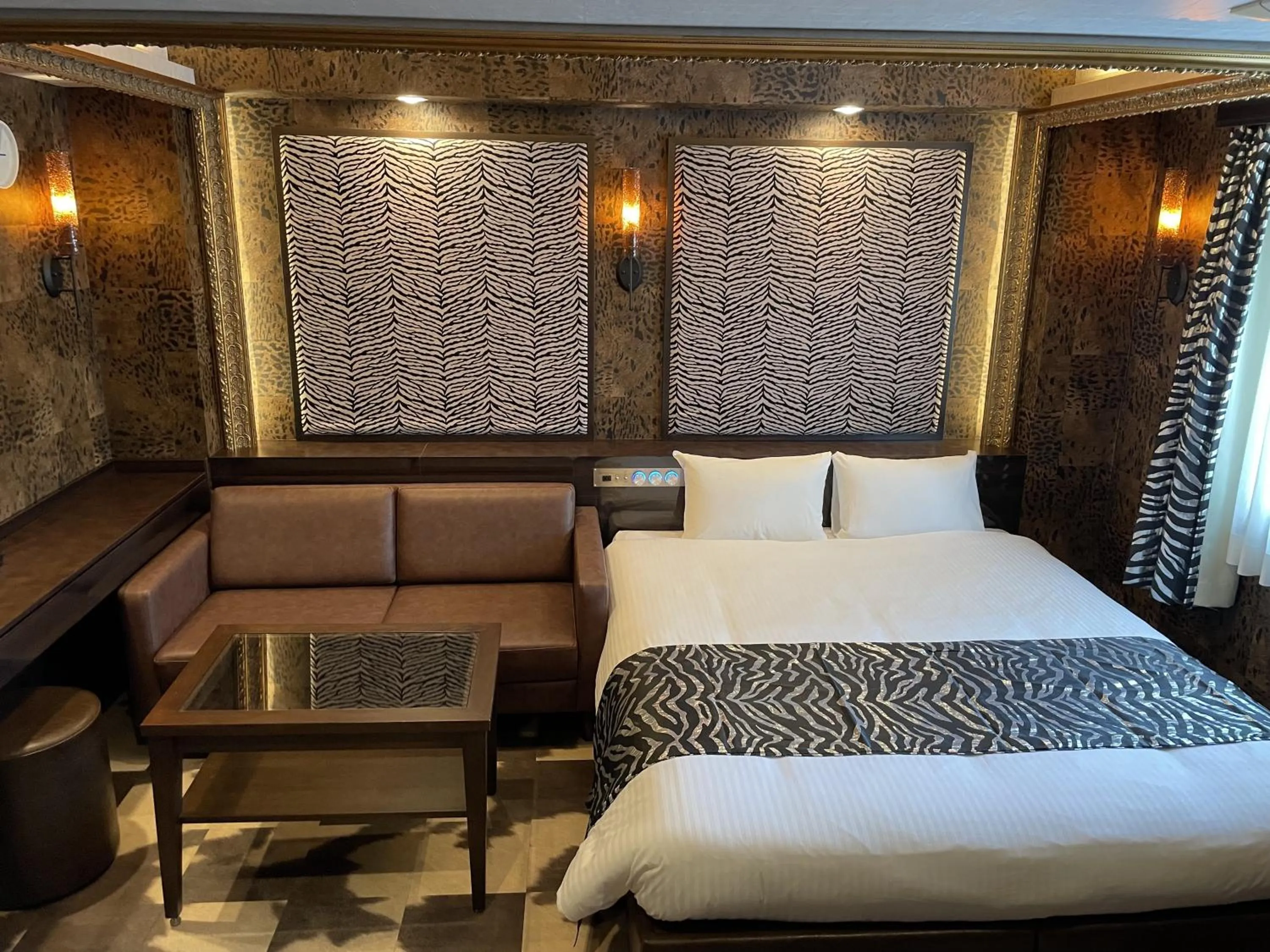 Bed in Hotel LiVEMAX Umeda Central