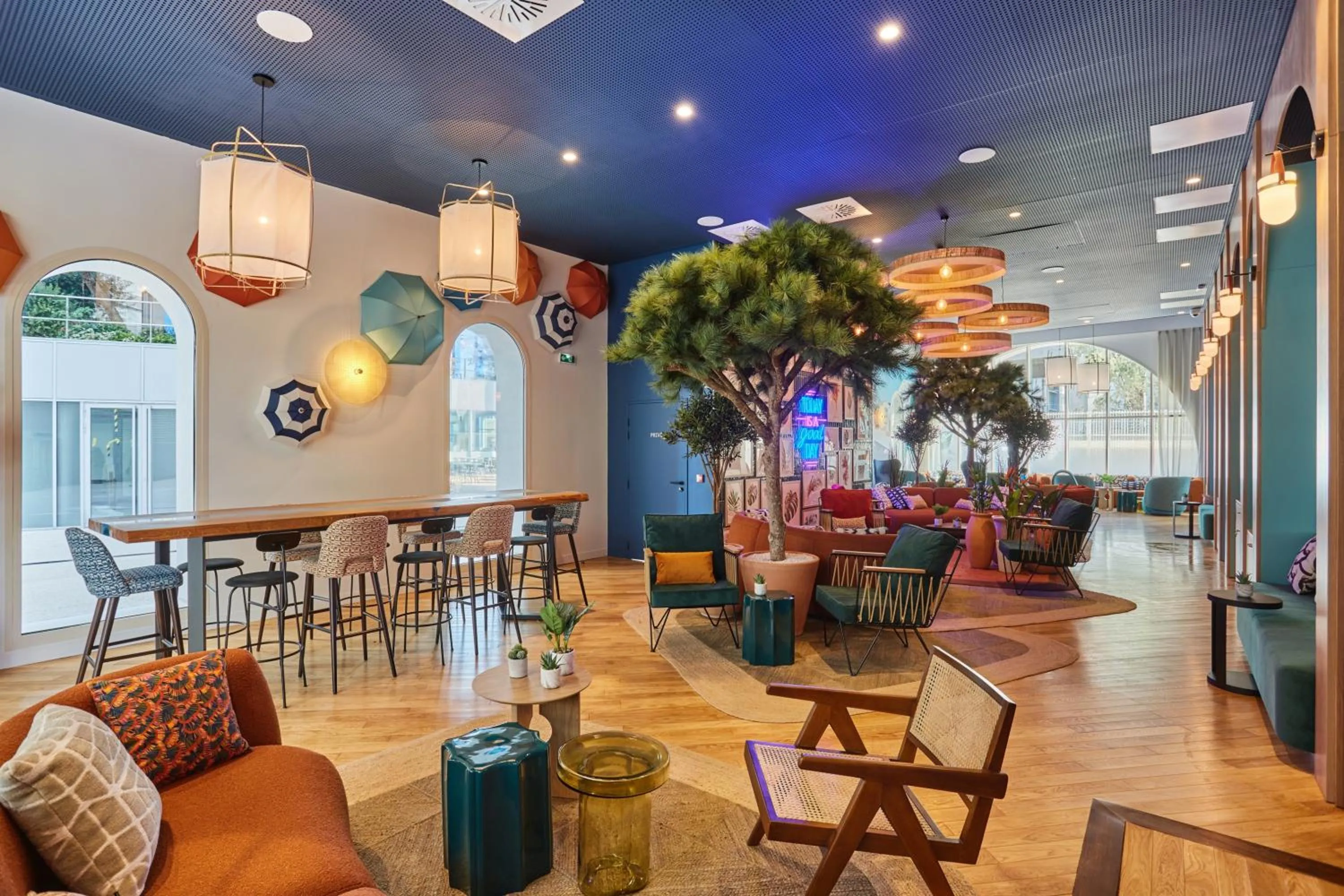 Living room in Appart Hotel Odalys City Marseille Centre Euromed