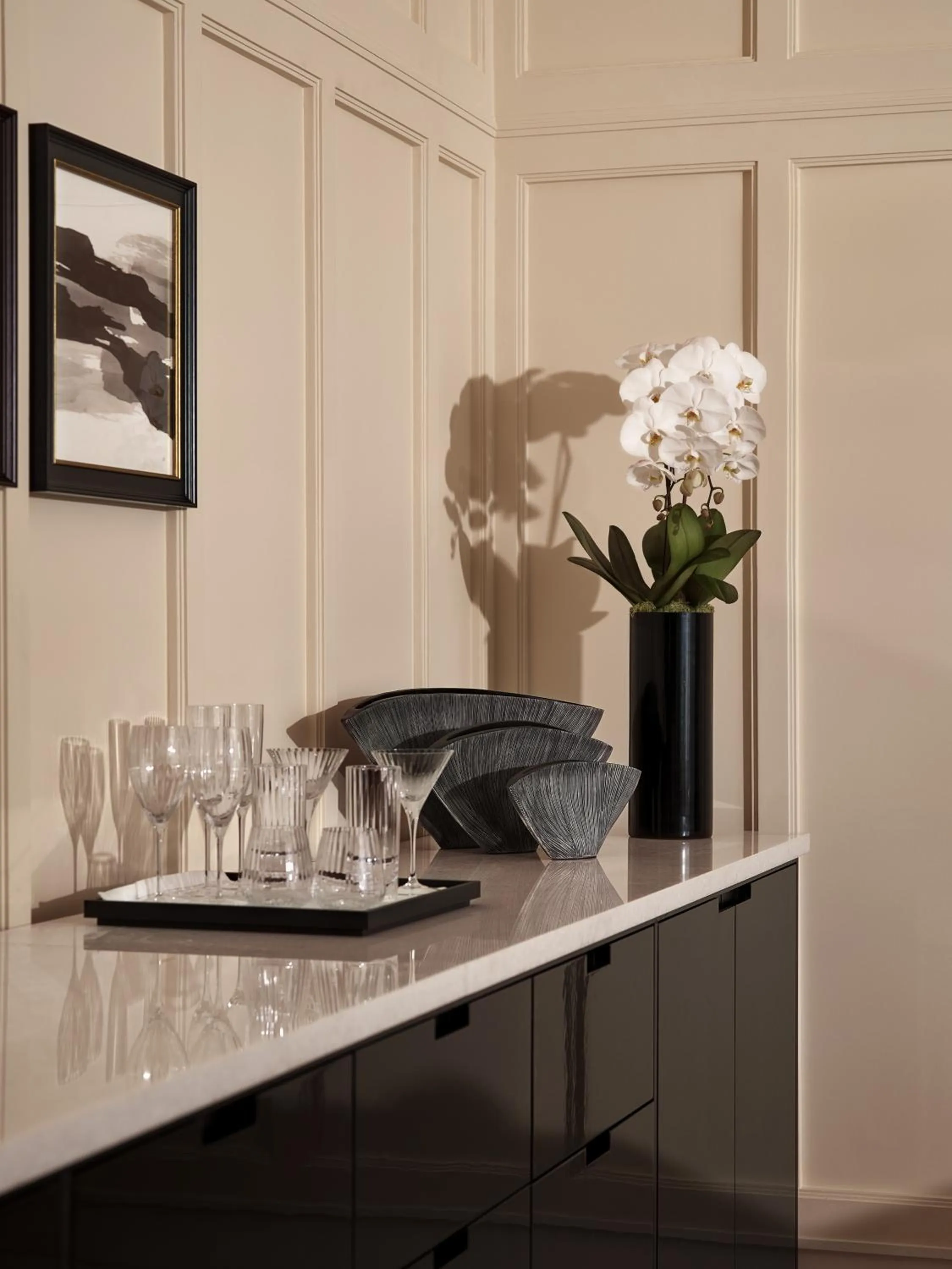 Living room in The Lana - Dorchester Collection