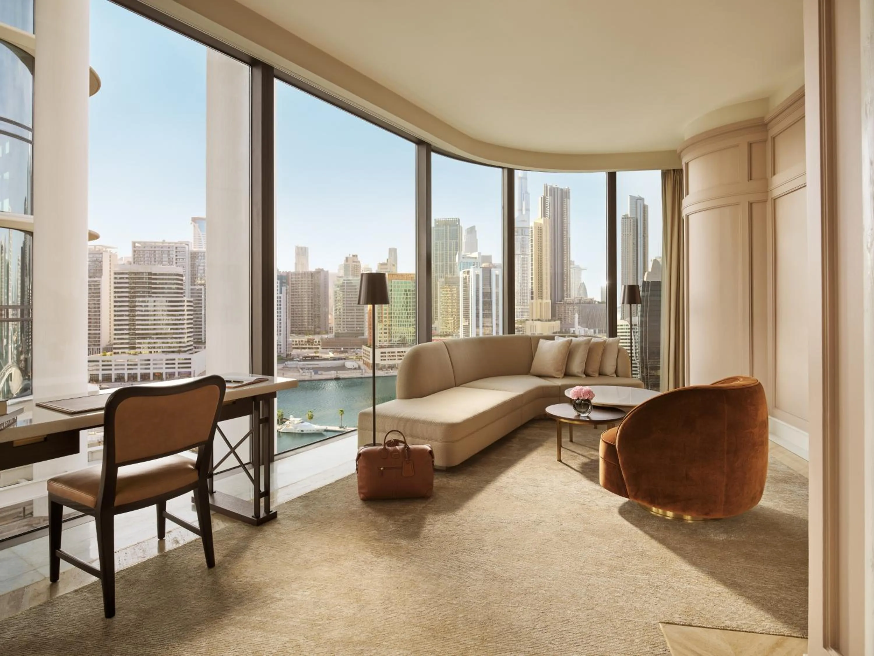 Living room in The Lana - Dorchester Collection