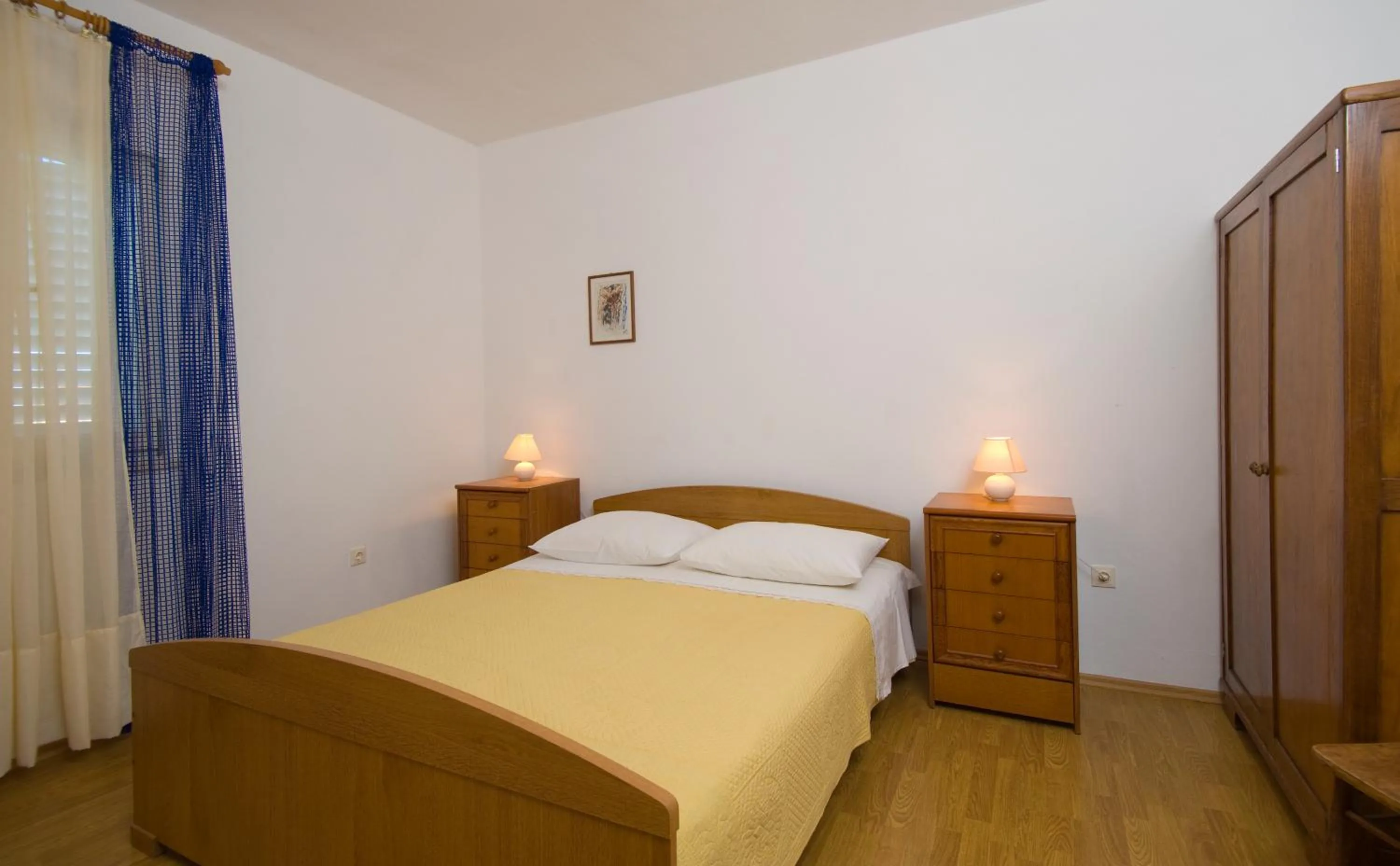 Bed in Holiday Home Lukrecia, for 9, private pool, free parking, 450 m from the beach