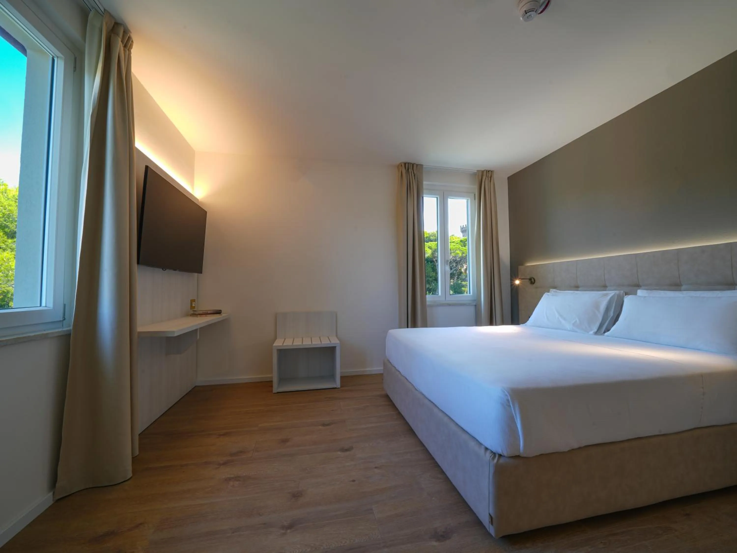 Bed in Hotiday Castiglioncello Suite