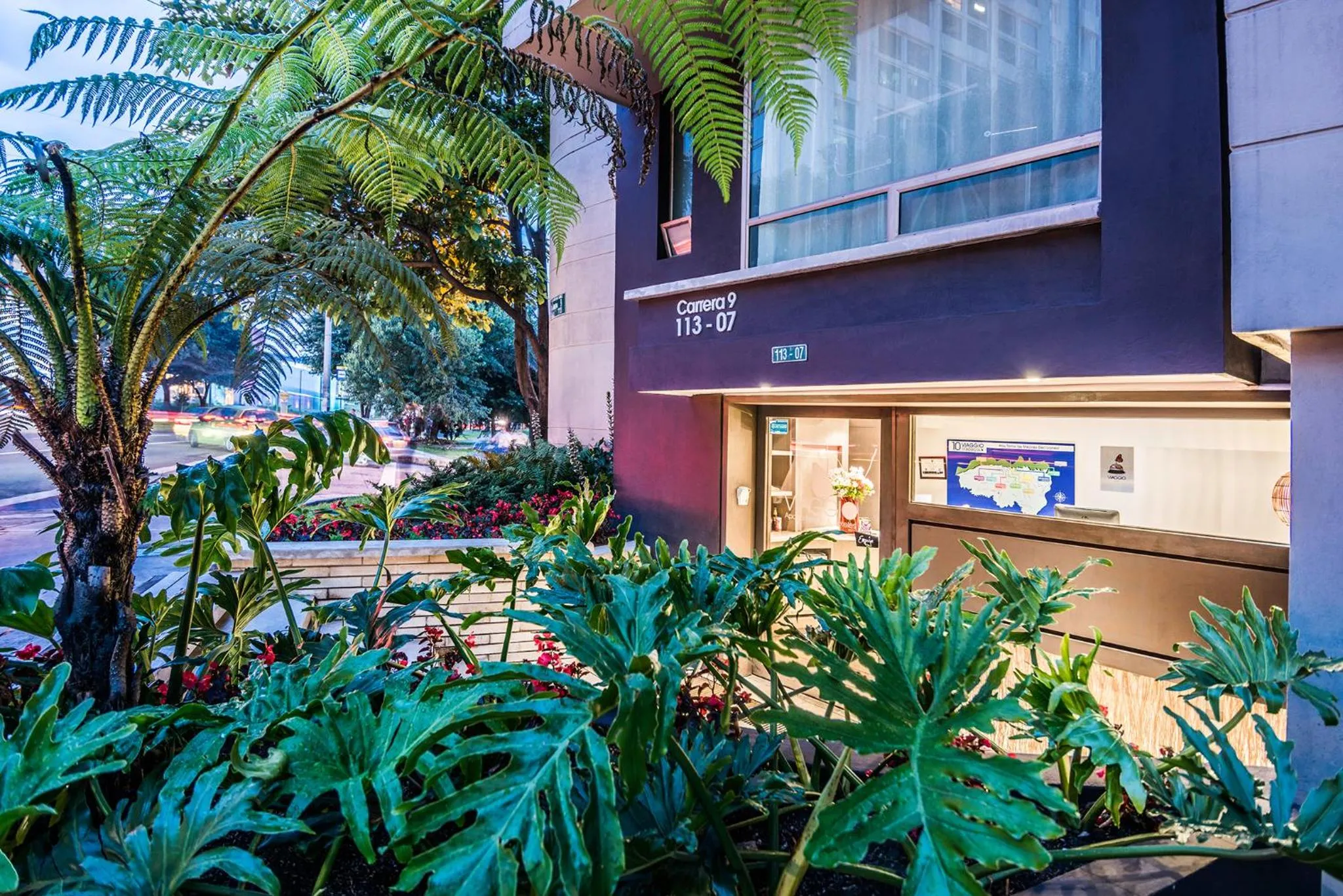 Garden in Hotel Viaggio Teleport City Suites