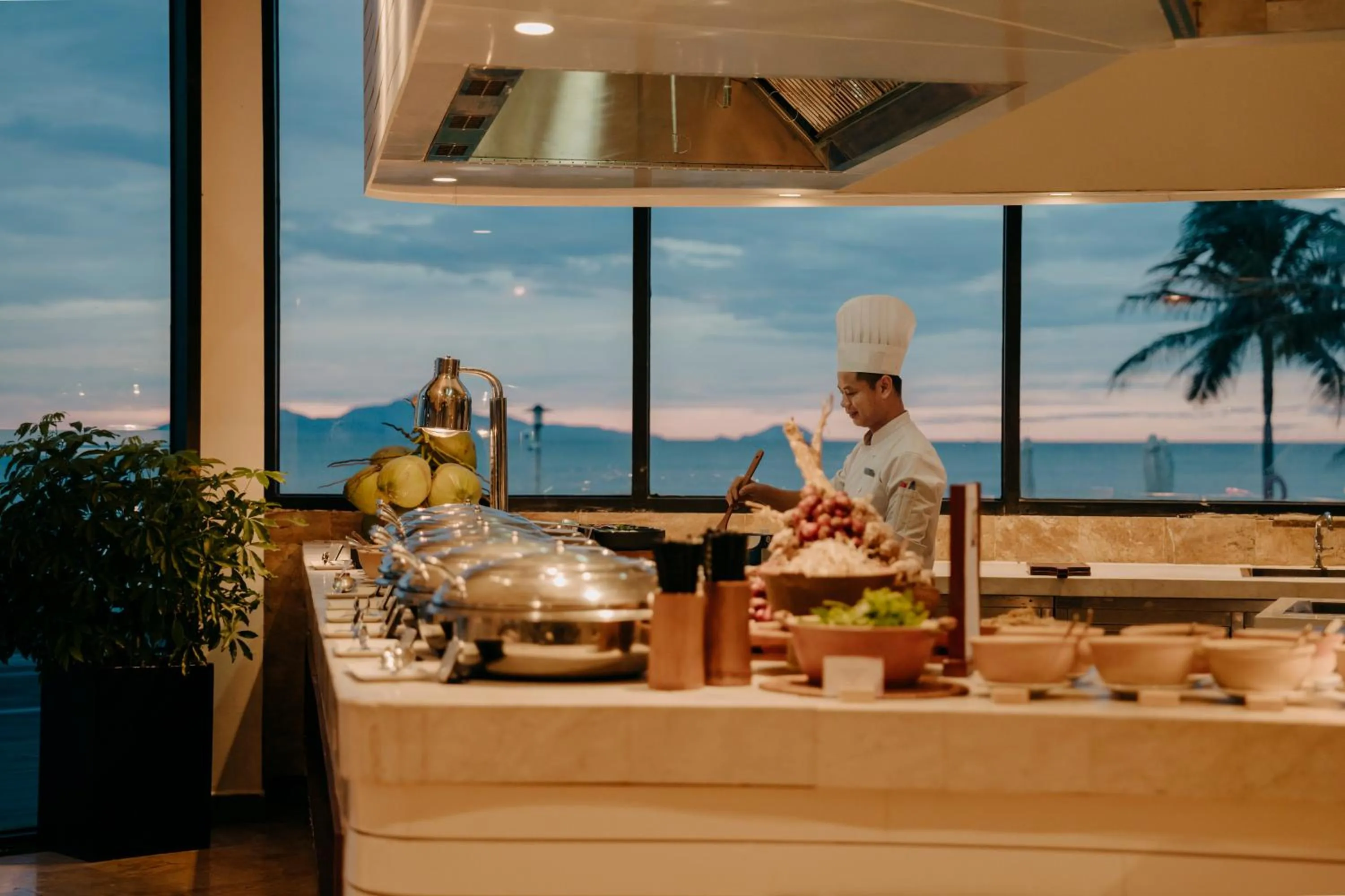 Breakfast in Melia Danang Beach Resort