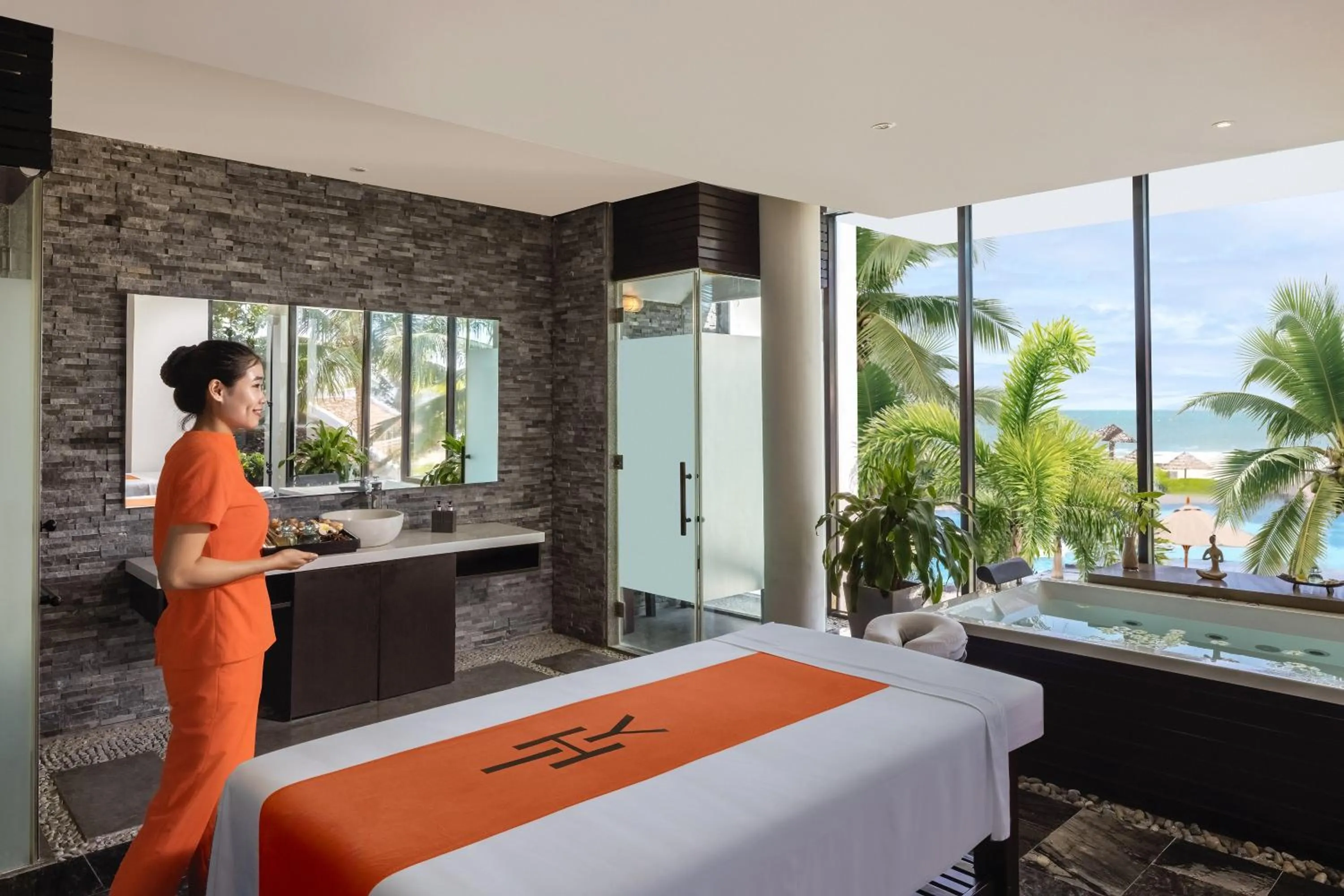 Spa and wellness centre/facilities in Melia Danang Beach Resort