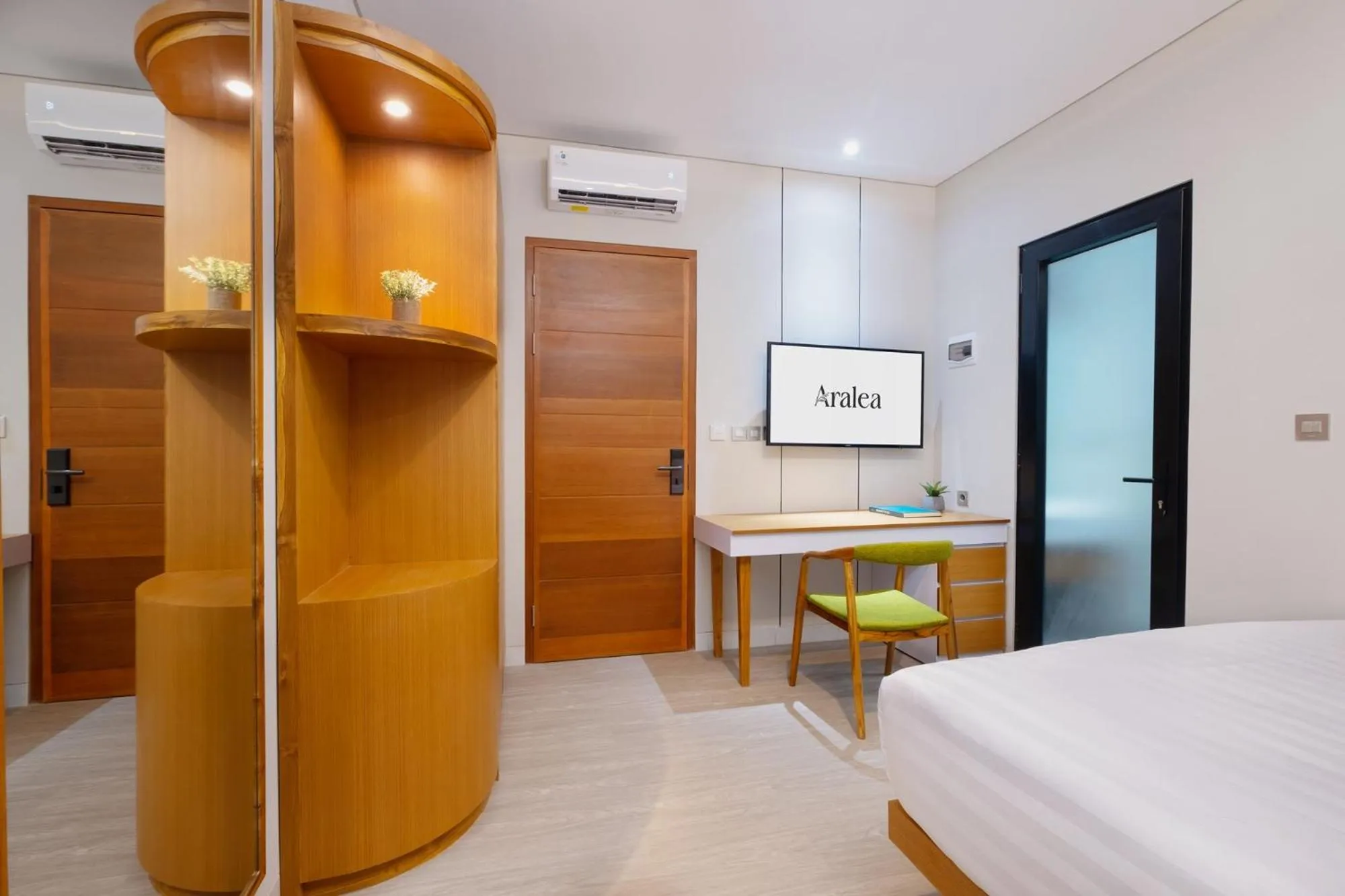 Bed in Aralea Coliving