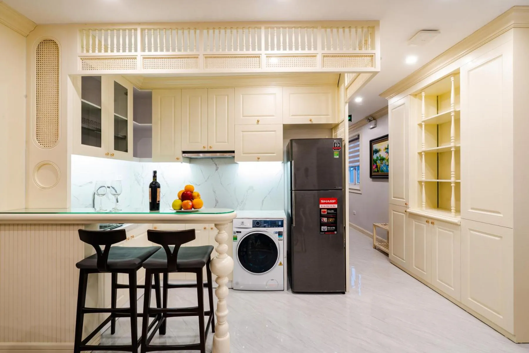 Dining area in Wild Lotus Hotel Apartment 2