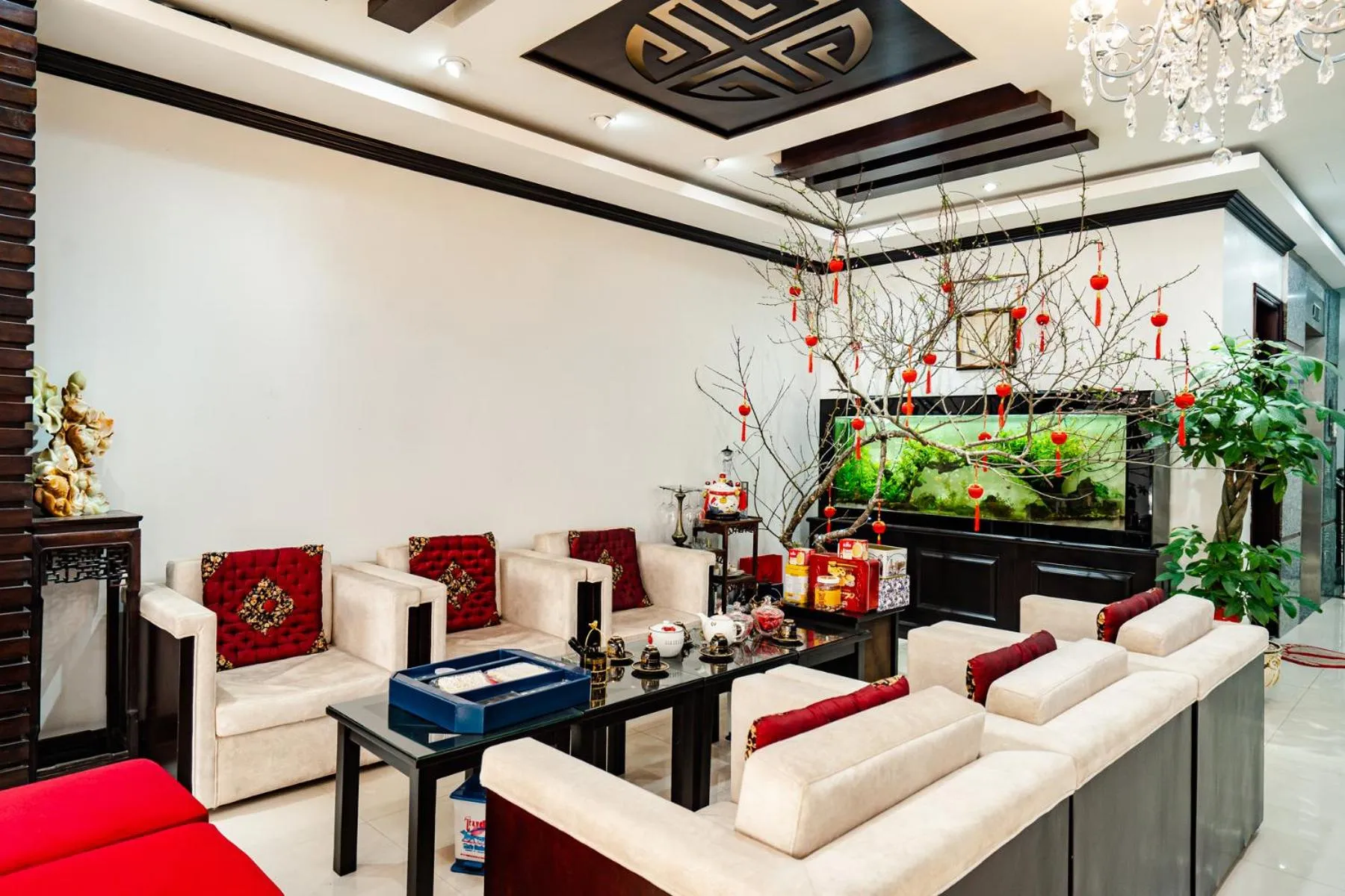 Lobby or reception in Wild Lotus Hotel Apartment 2
