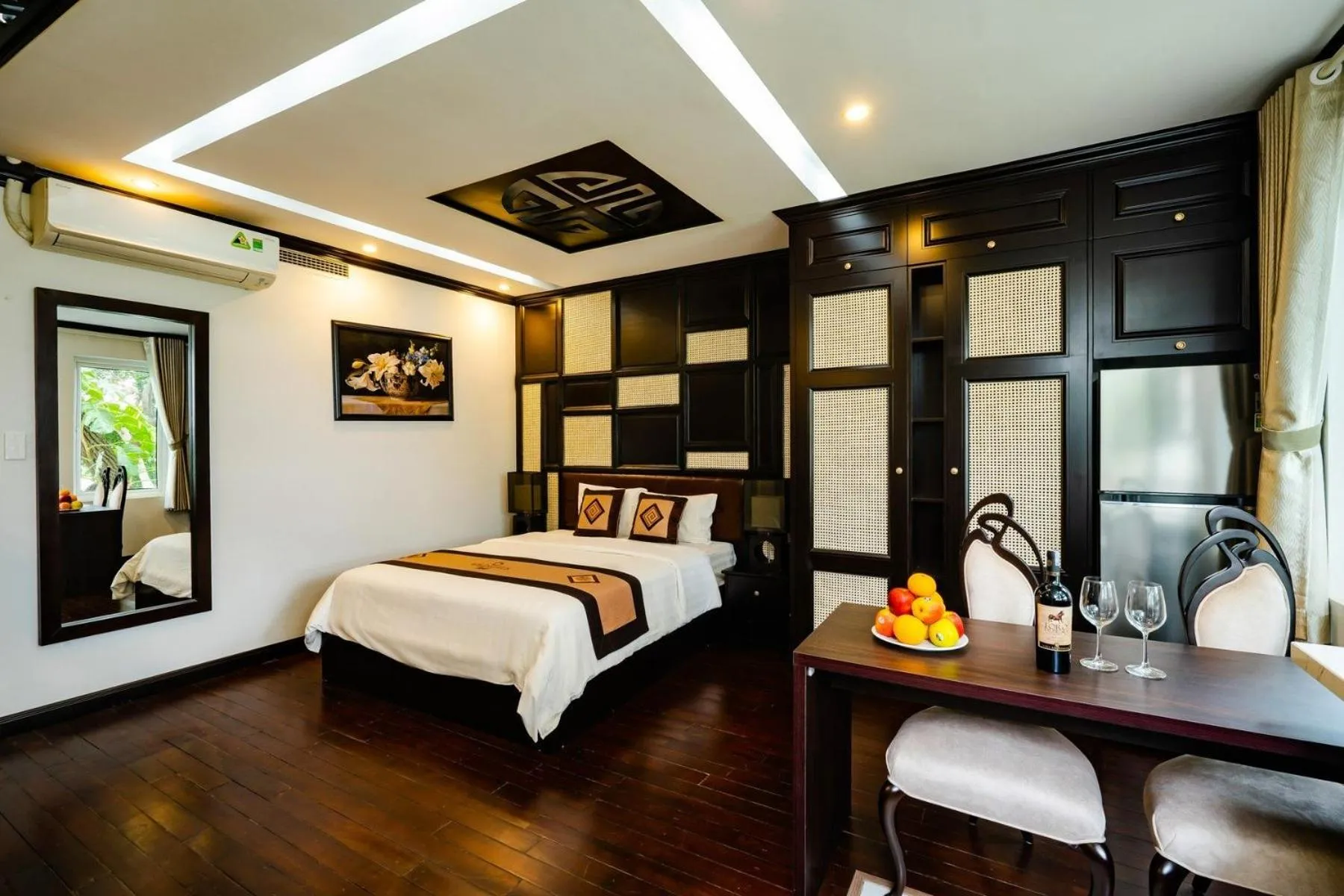 Bed in Wild Lotus Hotel Apartment 2