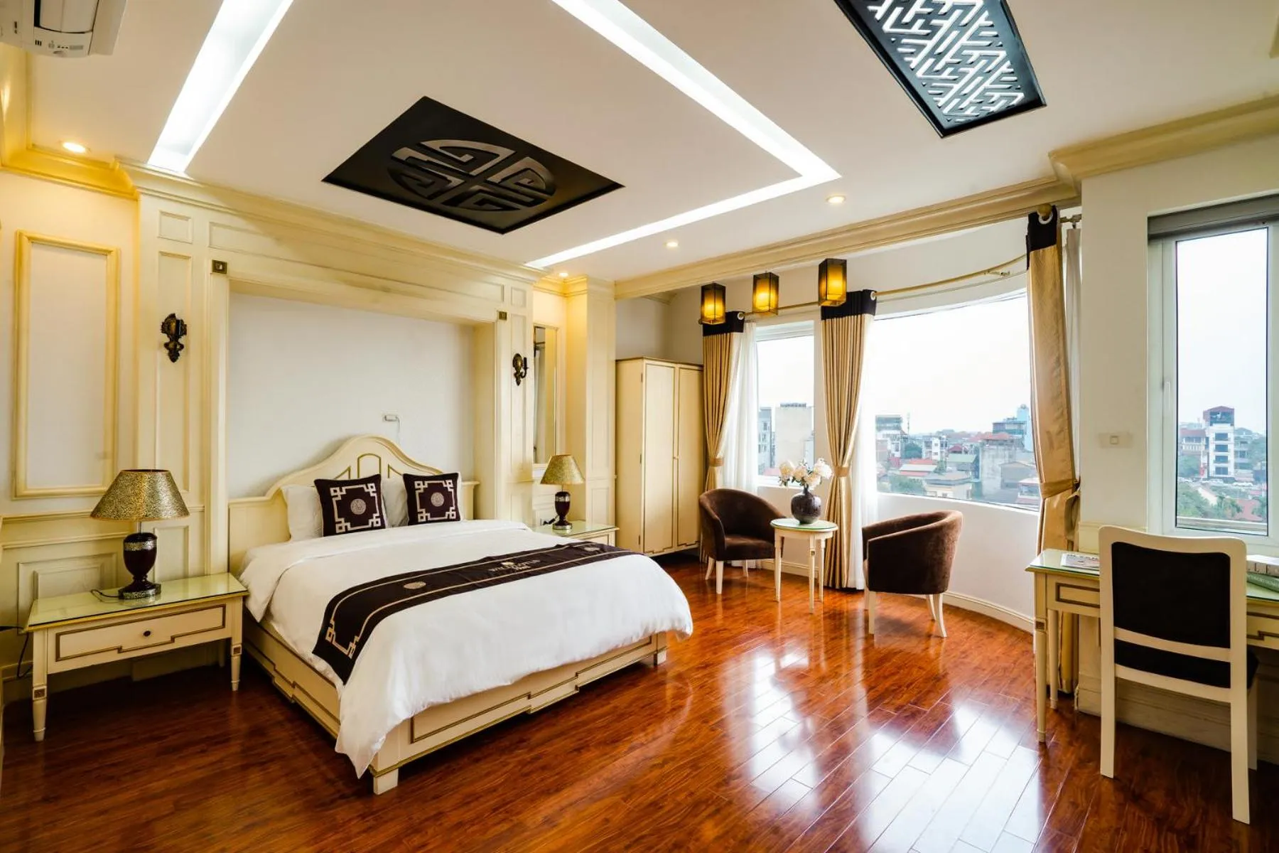 Bed in Wild Lotus Hotel Apartment 2