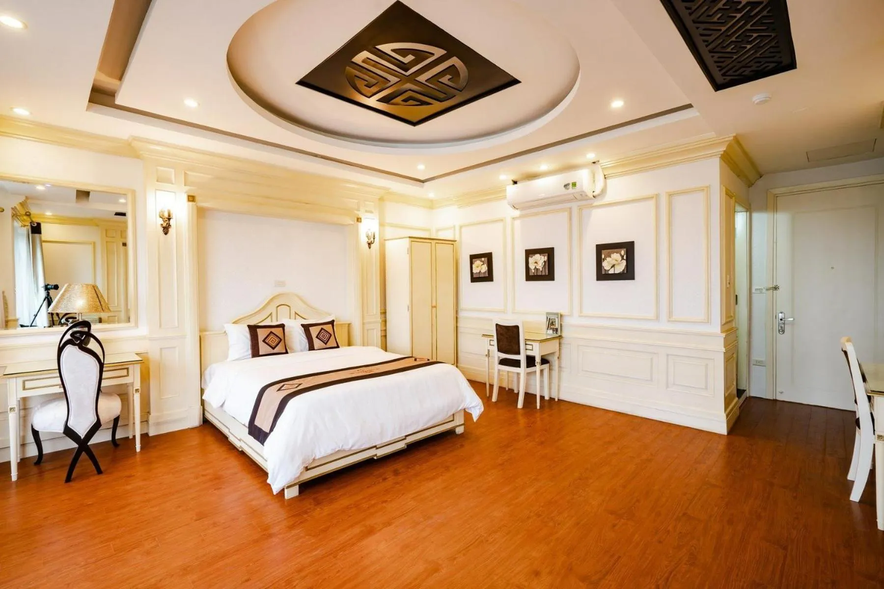 Bed in Wild Lotus Hotel Apartment 2