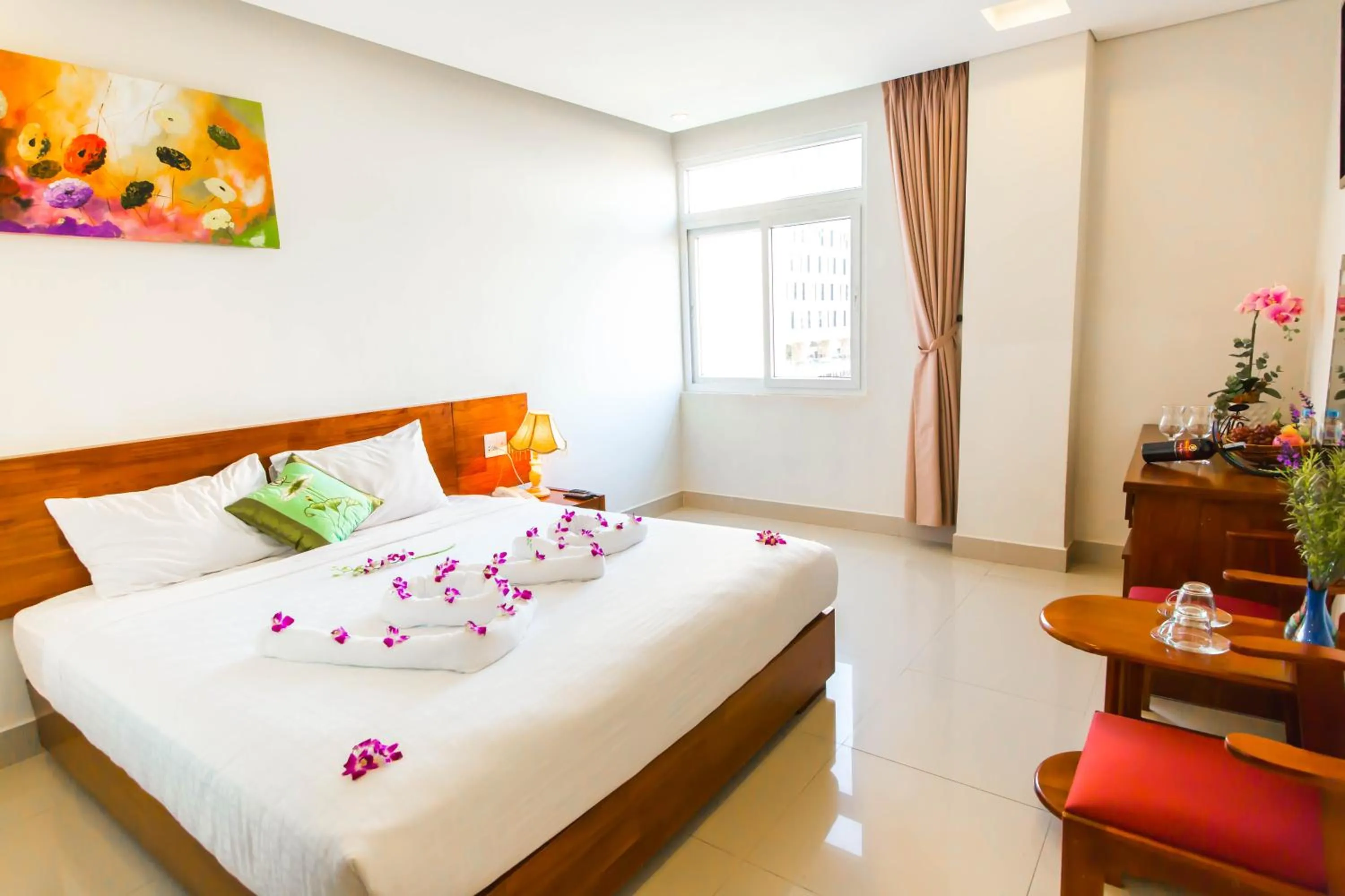 Bed in Kiên Cường 2 Hotel