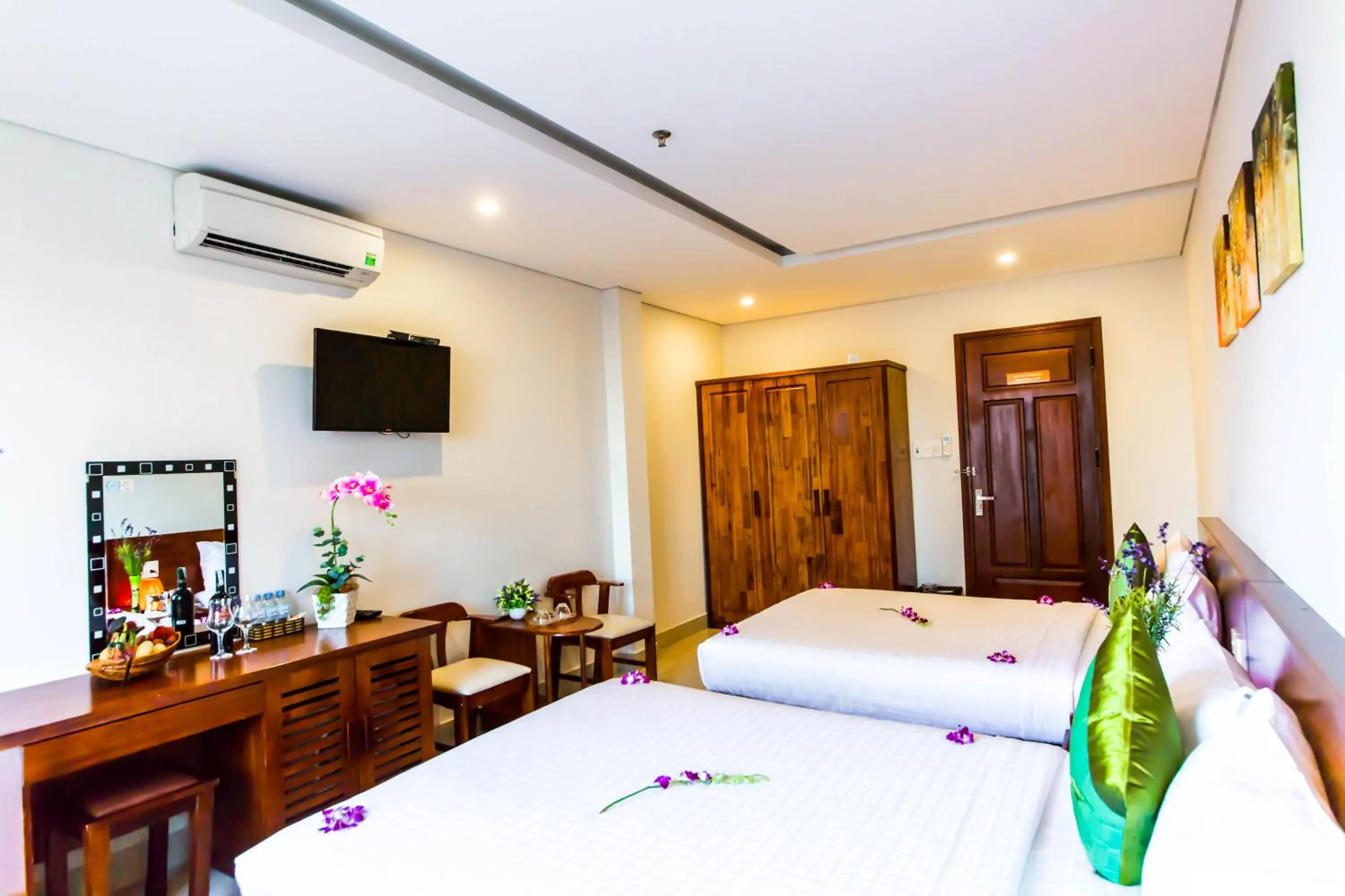 Bed in Kiên Cường 2 Hotel