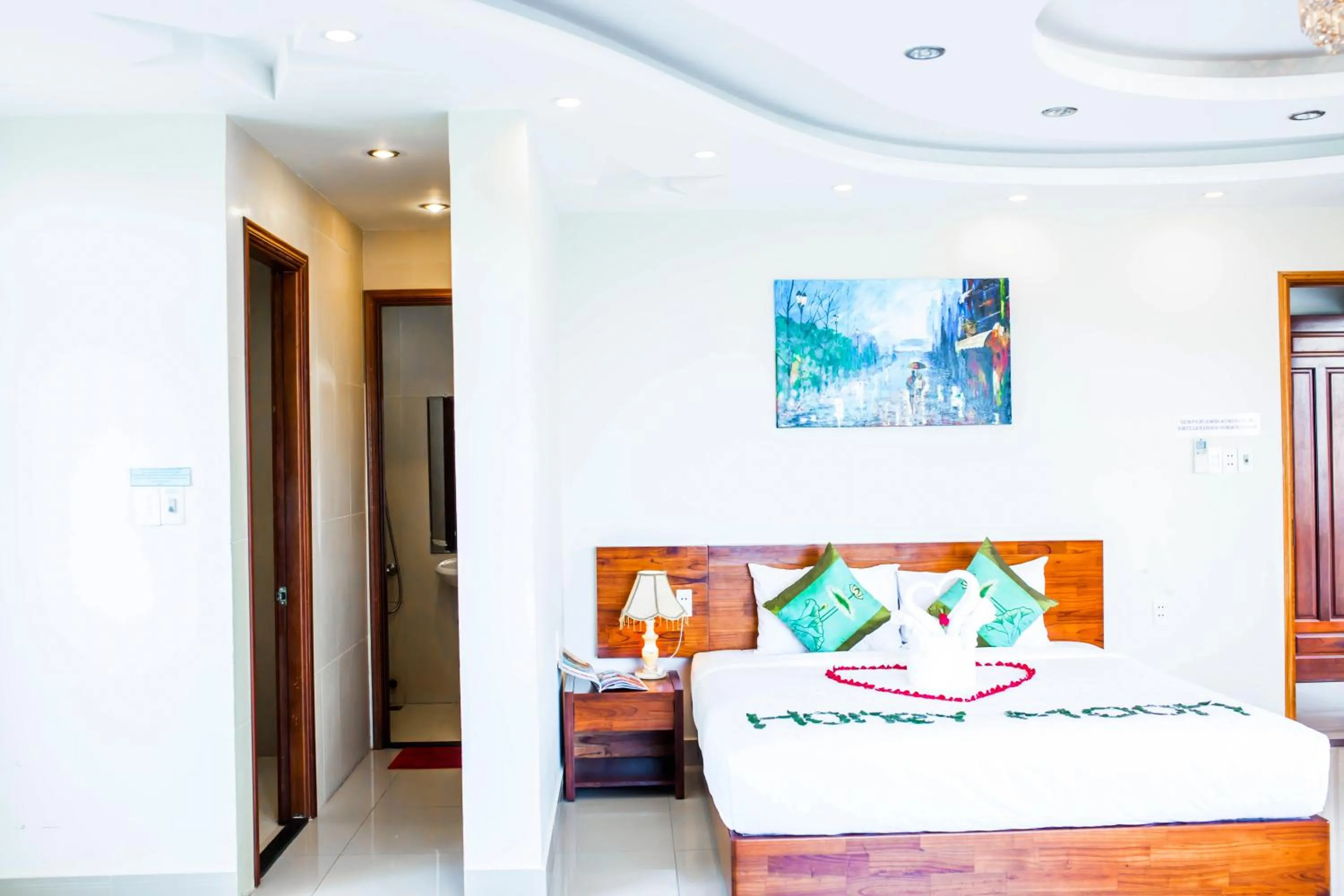 Bed in Kiên Cường 2 Hotel