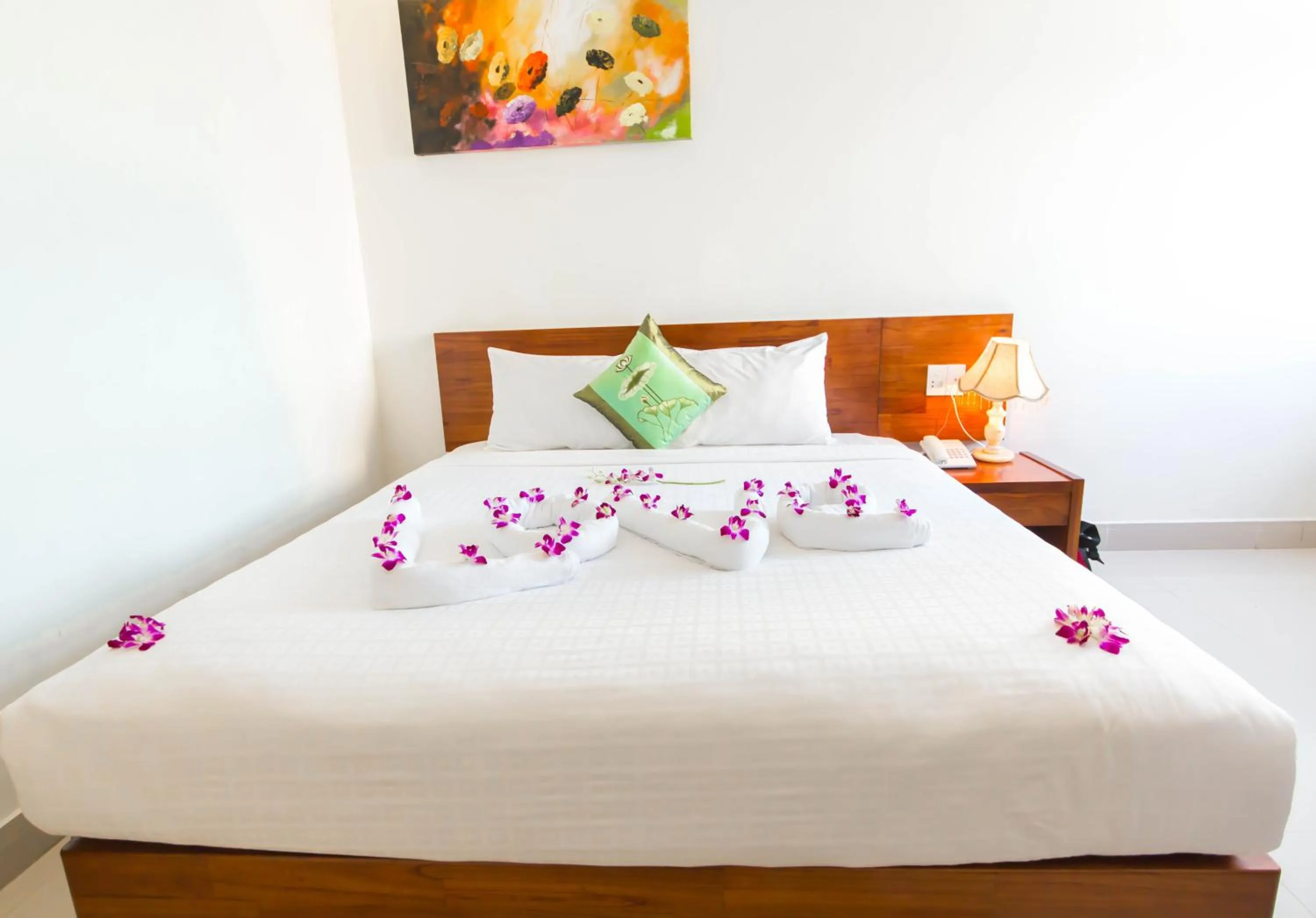 Bed in Kiên Cường 2 Hotel