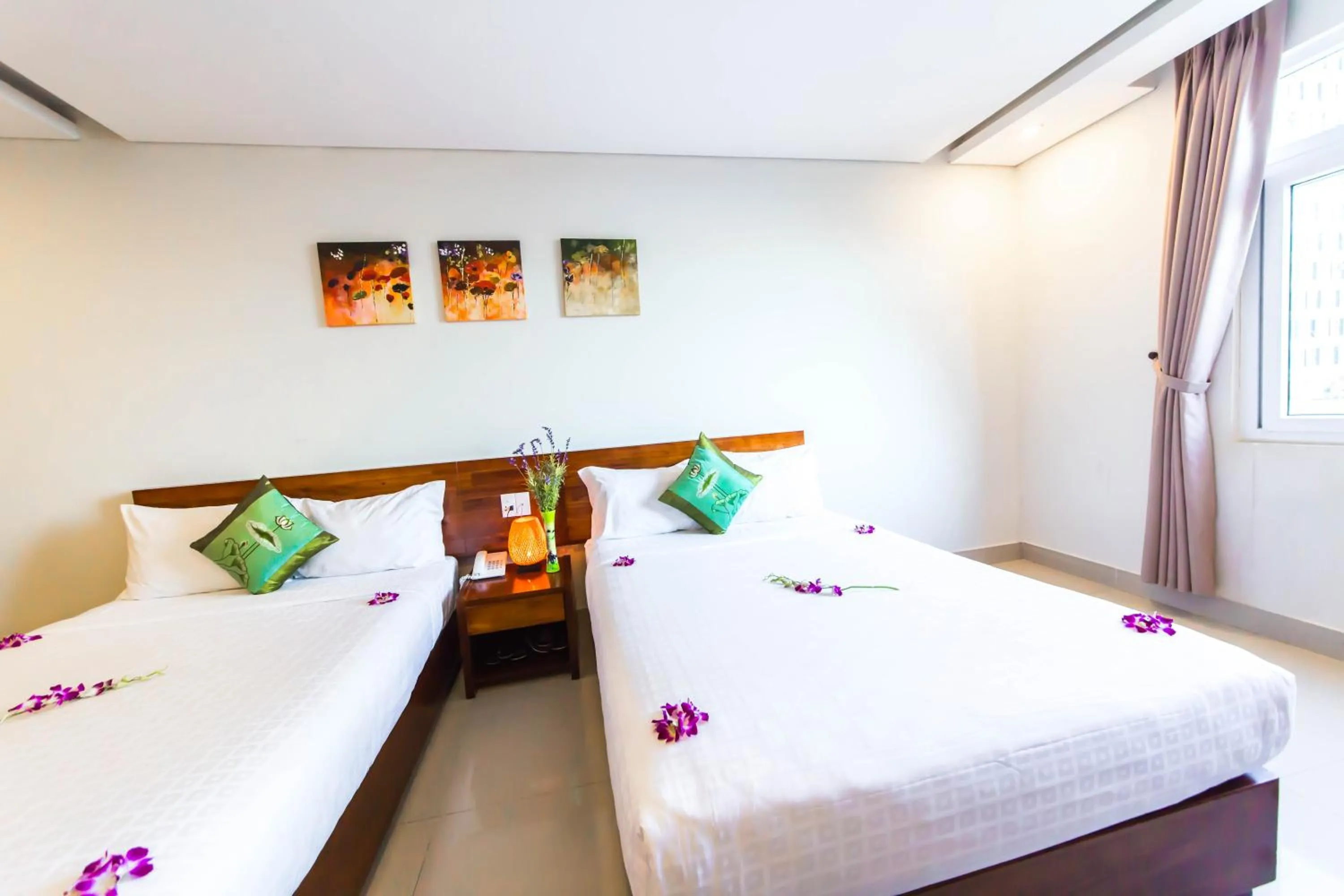 Bed in Kiên Cường 2 Hotel