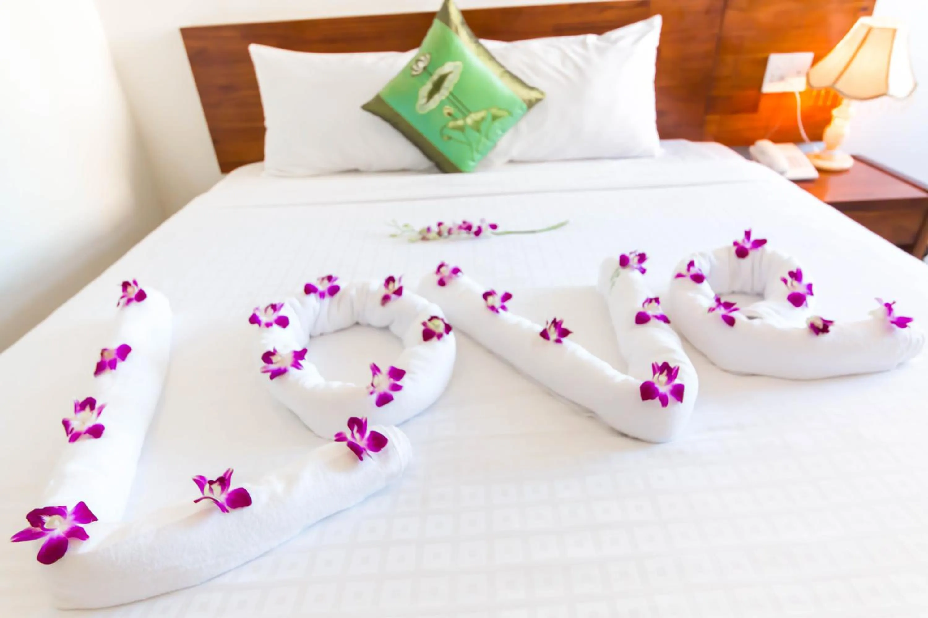 Bed in Kiên Cường 2 Hotel