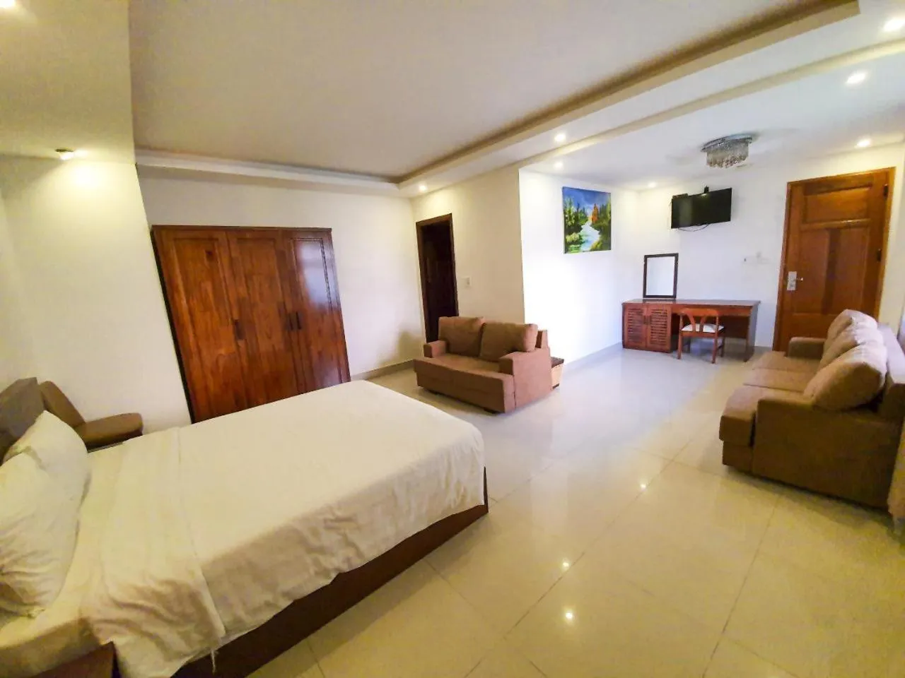 Bed in Kiên Cường 2 Hotel