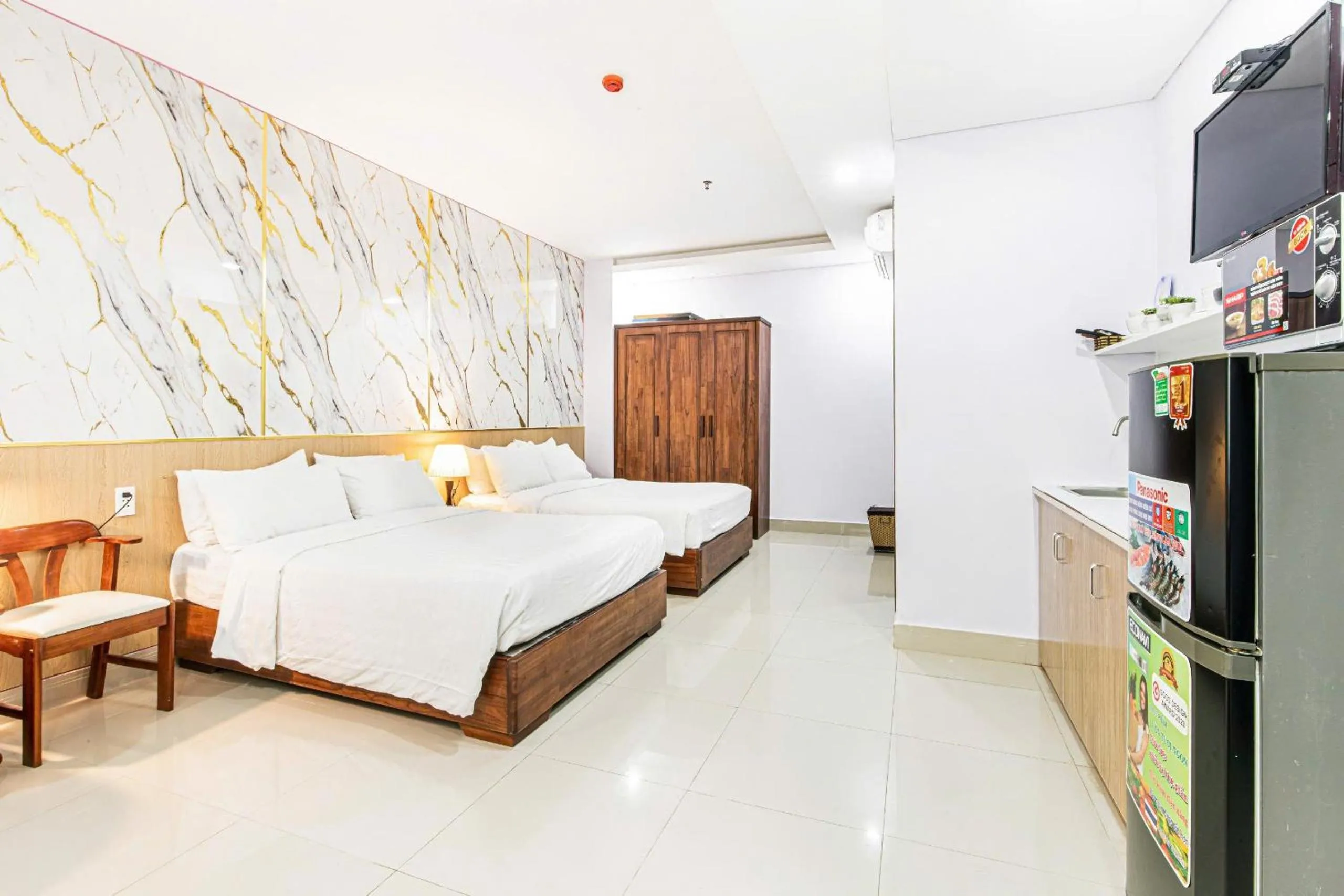Bed in Kiên Cường 2 Hotel