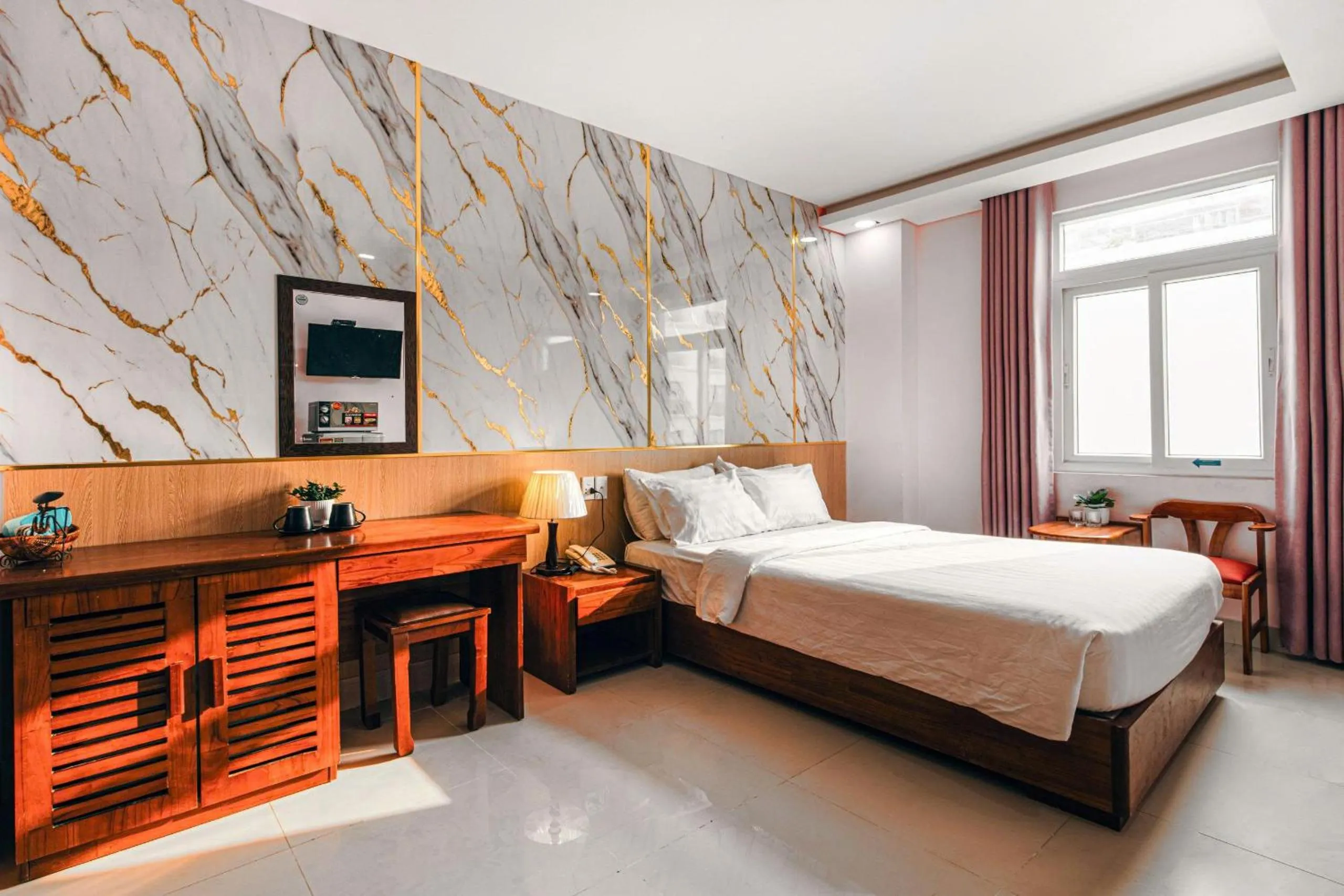 Bed in Kiên Cường 2 Hotel