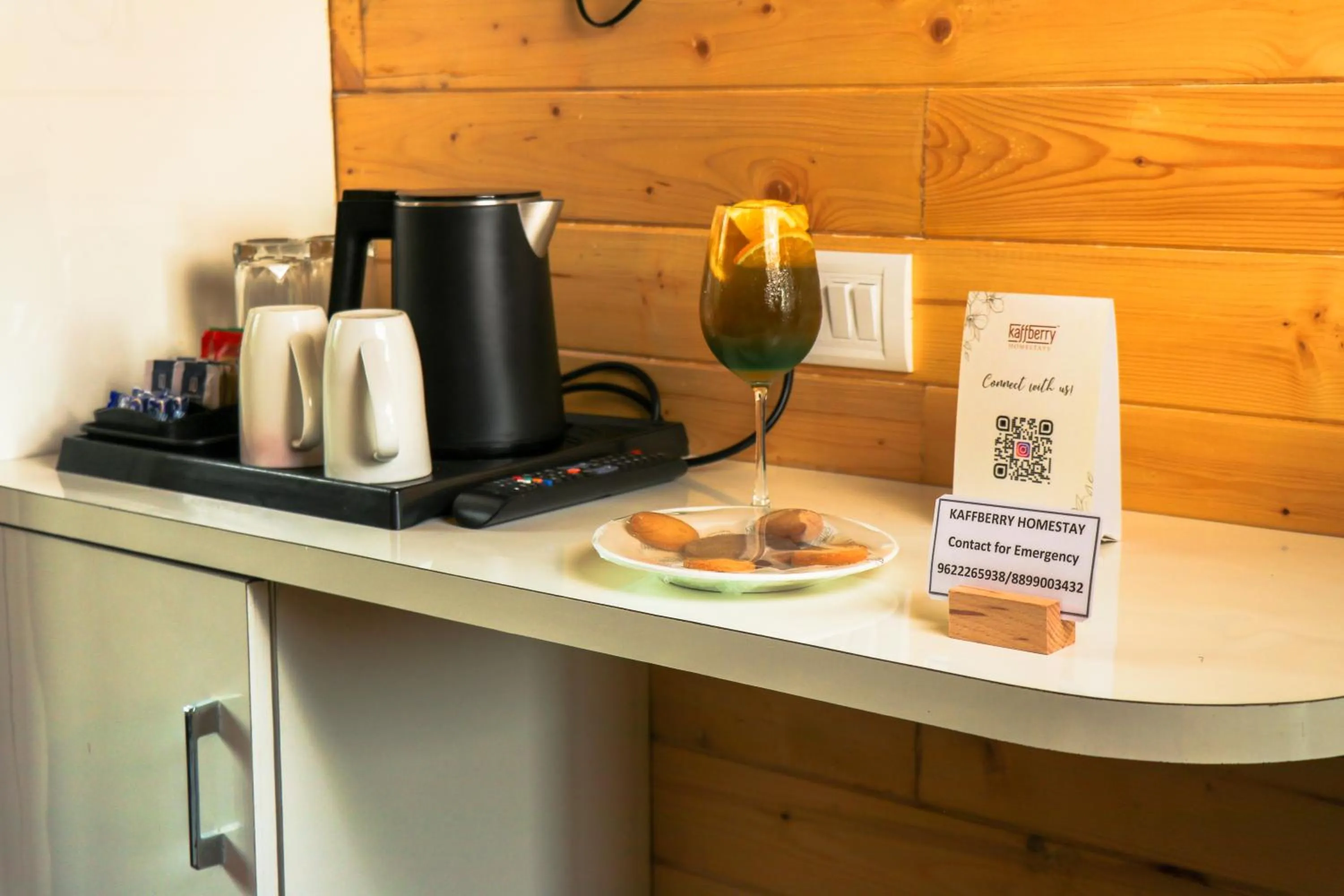 Drinks in Kaffberry Cafe & Homestays