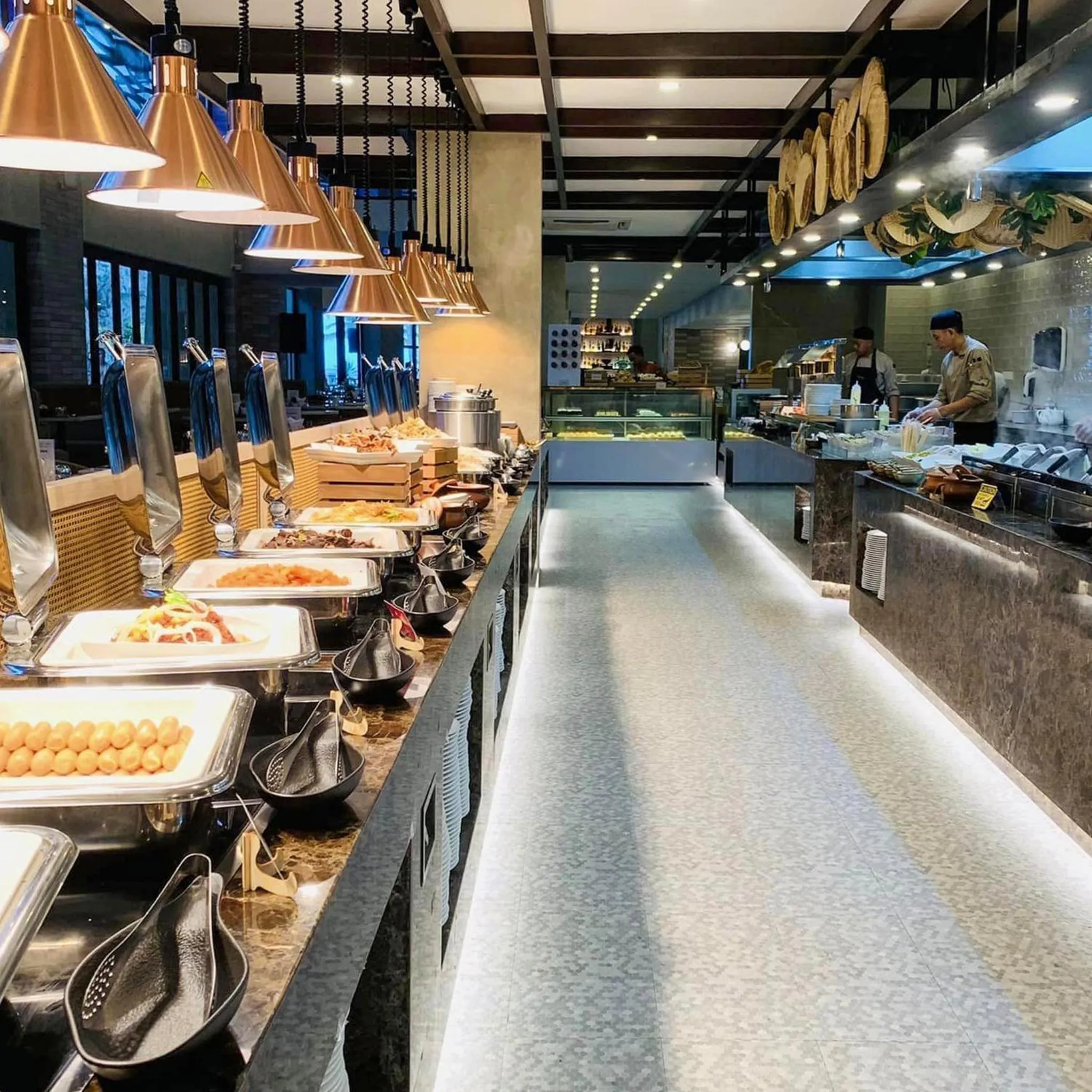 Breakfast in Mandarin Bay Resort and Spa