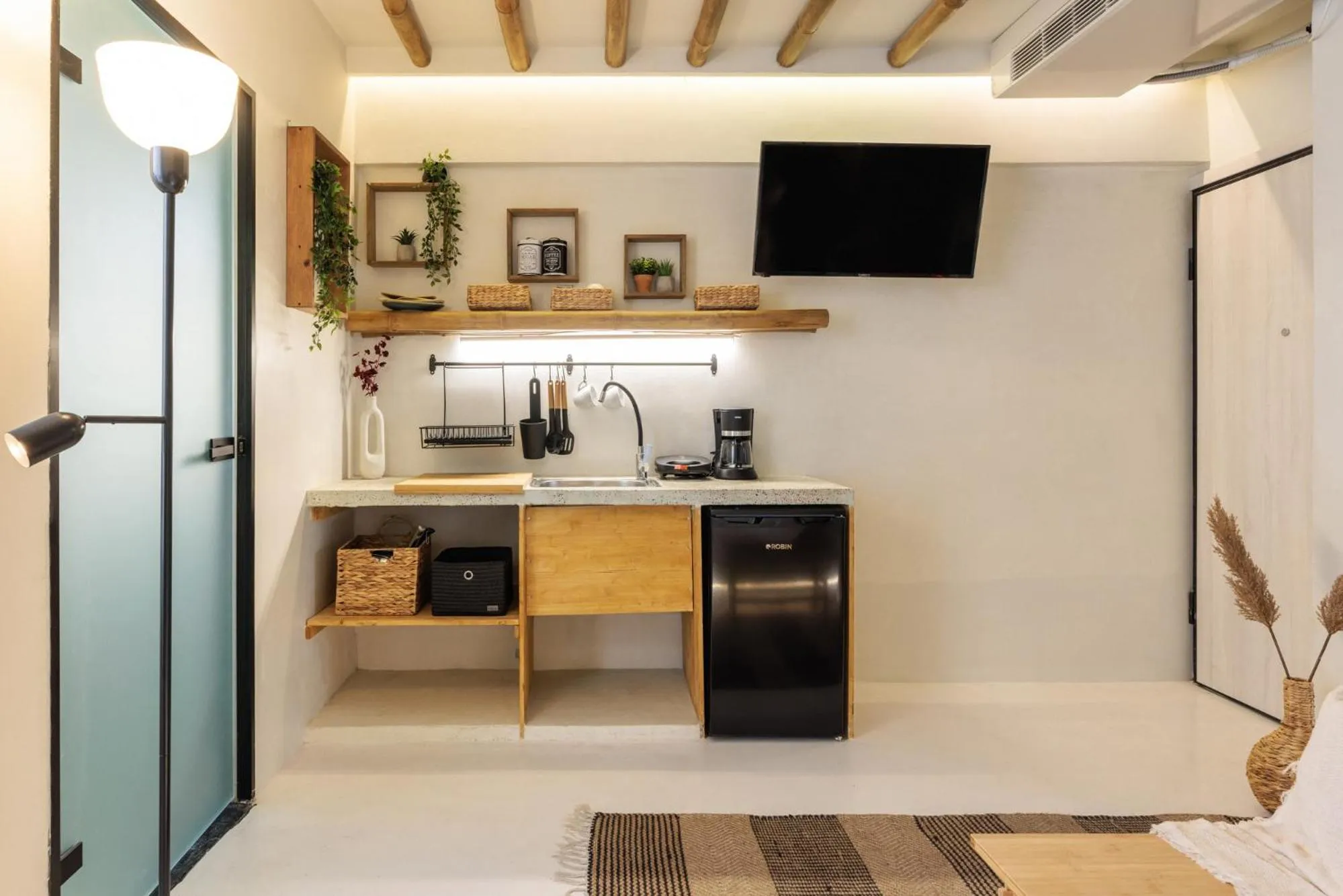 Kitchen or kitchenette in Marabou Unique Stay