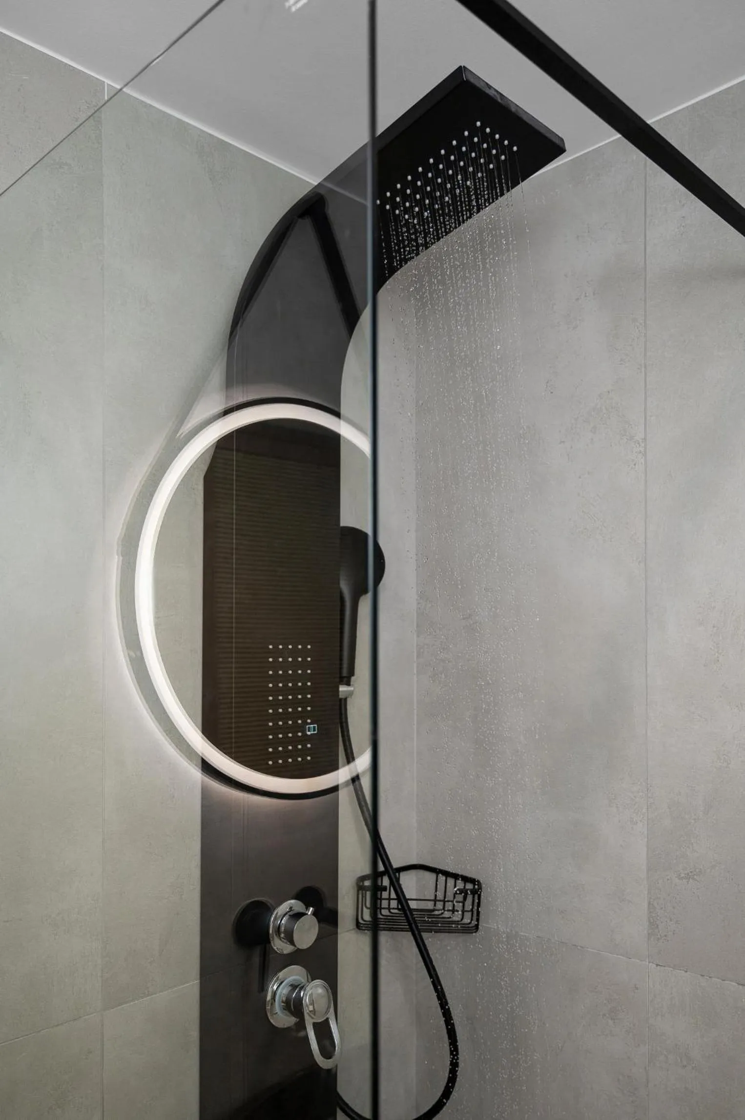 Shower in Milatos Seaside Suites