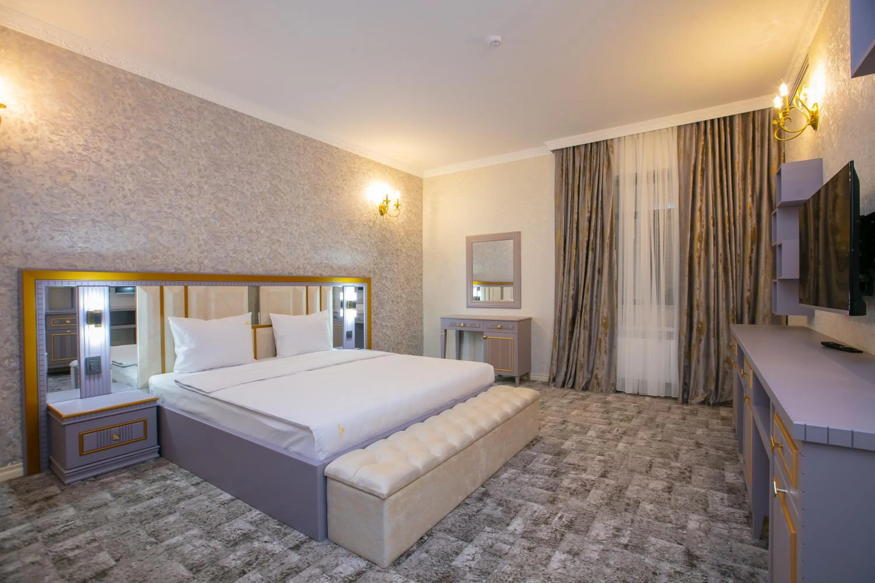 Bedroom, Bed in Nohur Hotel Gabala