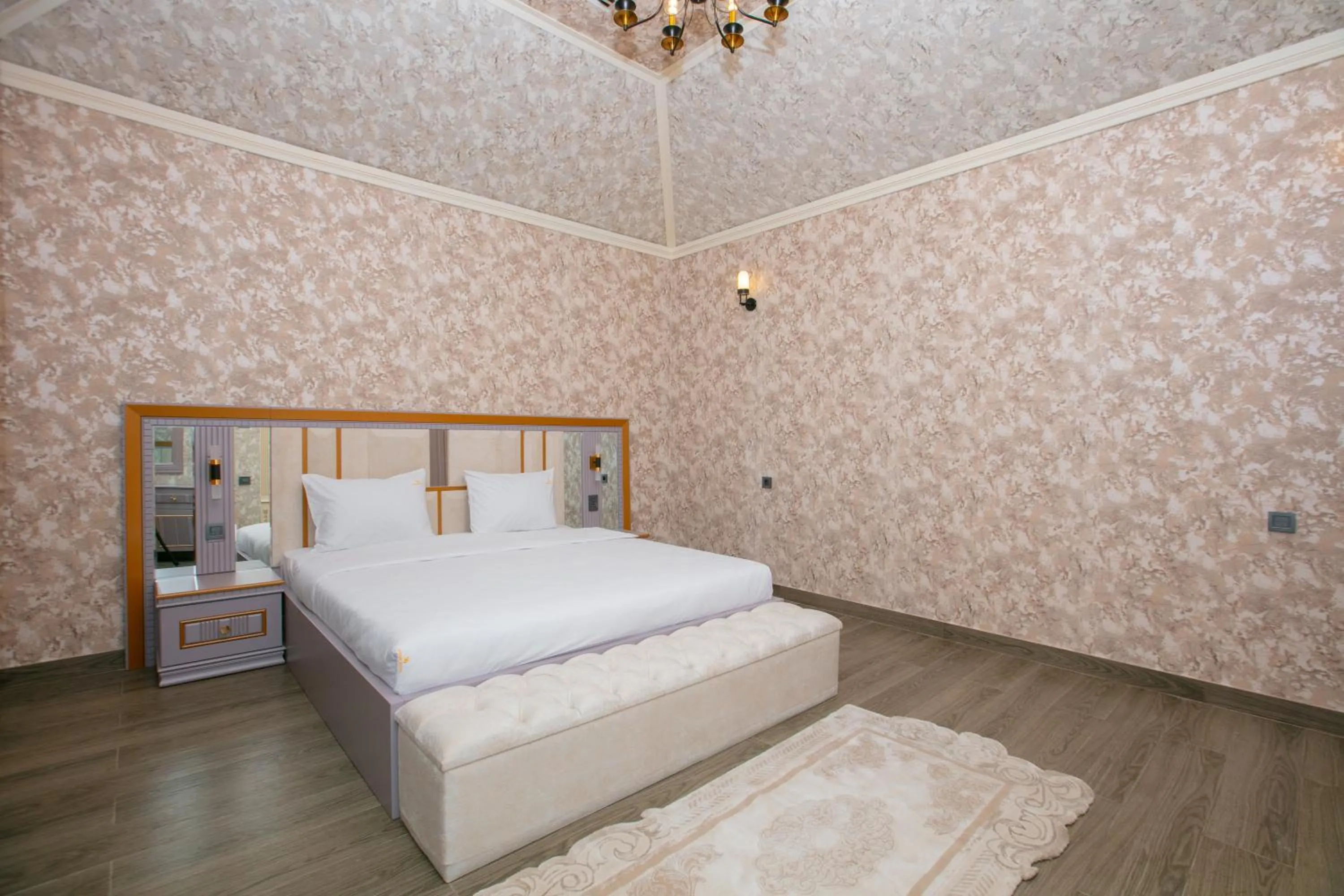 Bedroom, Bed in Nohur Hotel Gabala