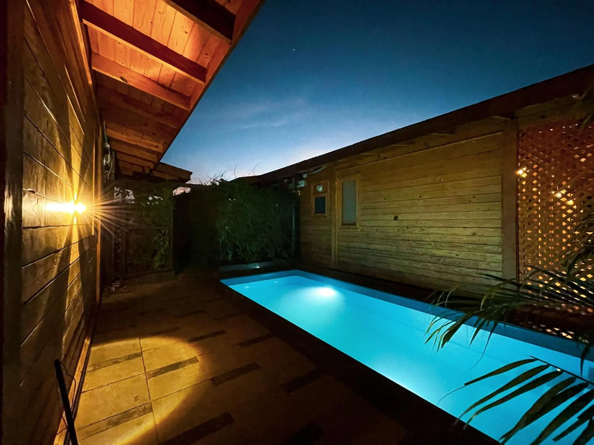 Swimming pool in Villament Zinc Journey By The Fern, Karjat