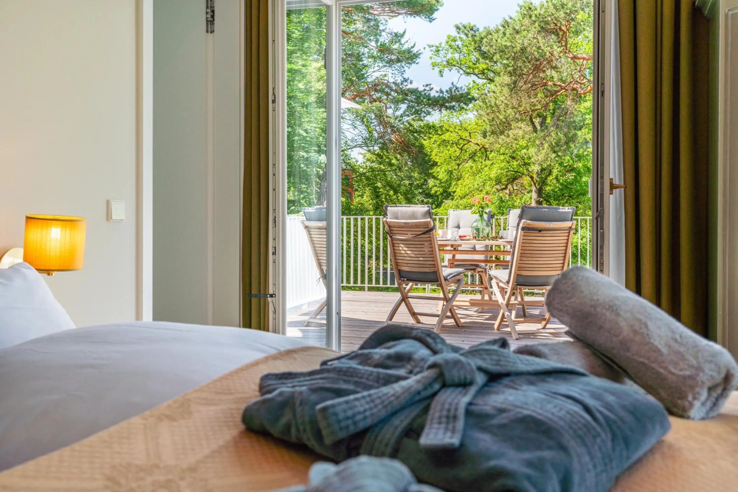 View (from property/room), Bed in Pineblue Villas