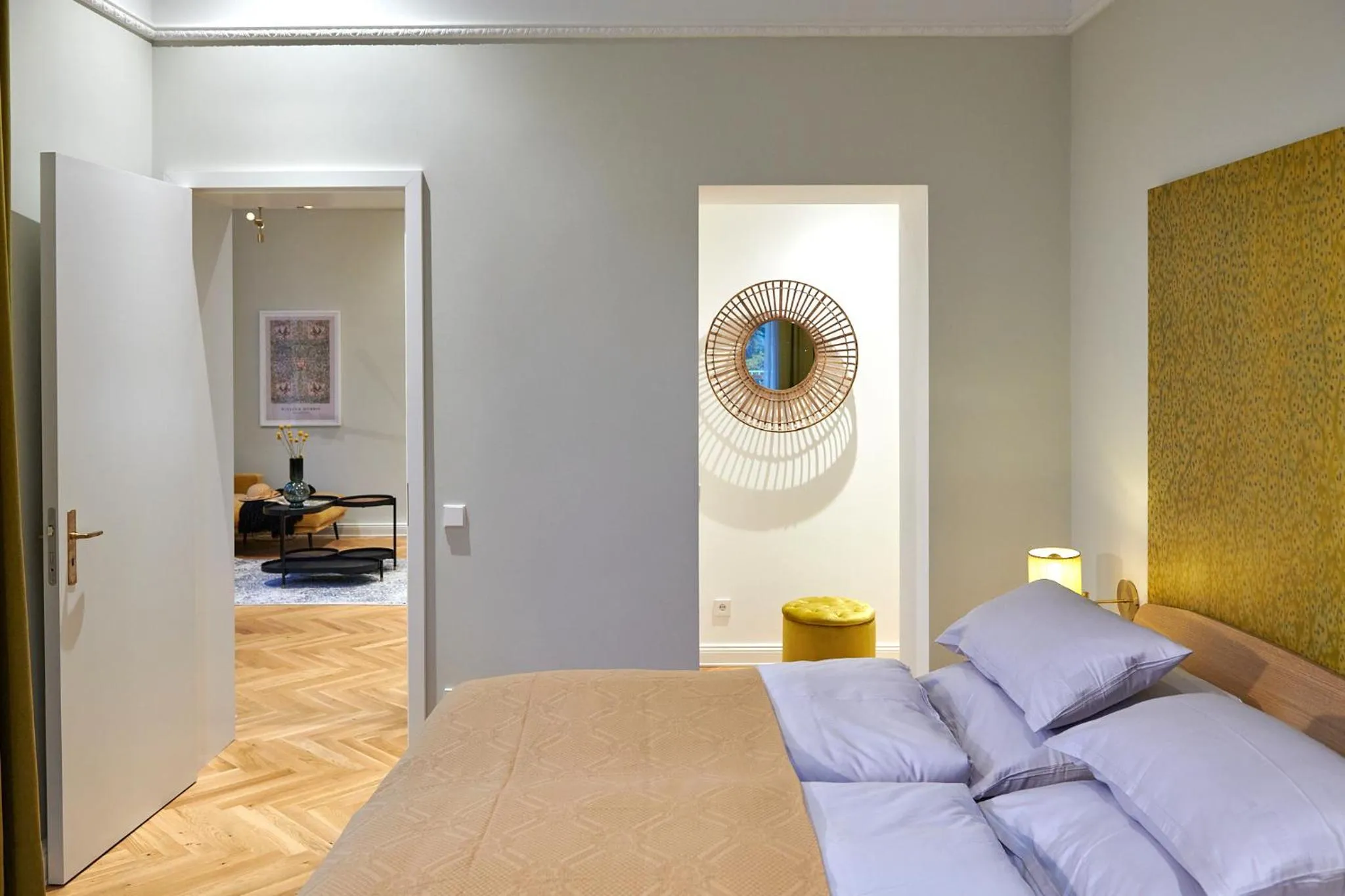 Bed in Pineblue Villas