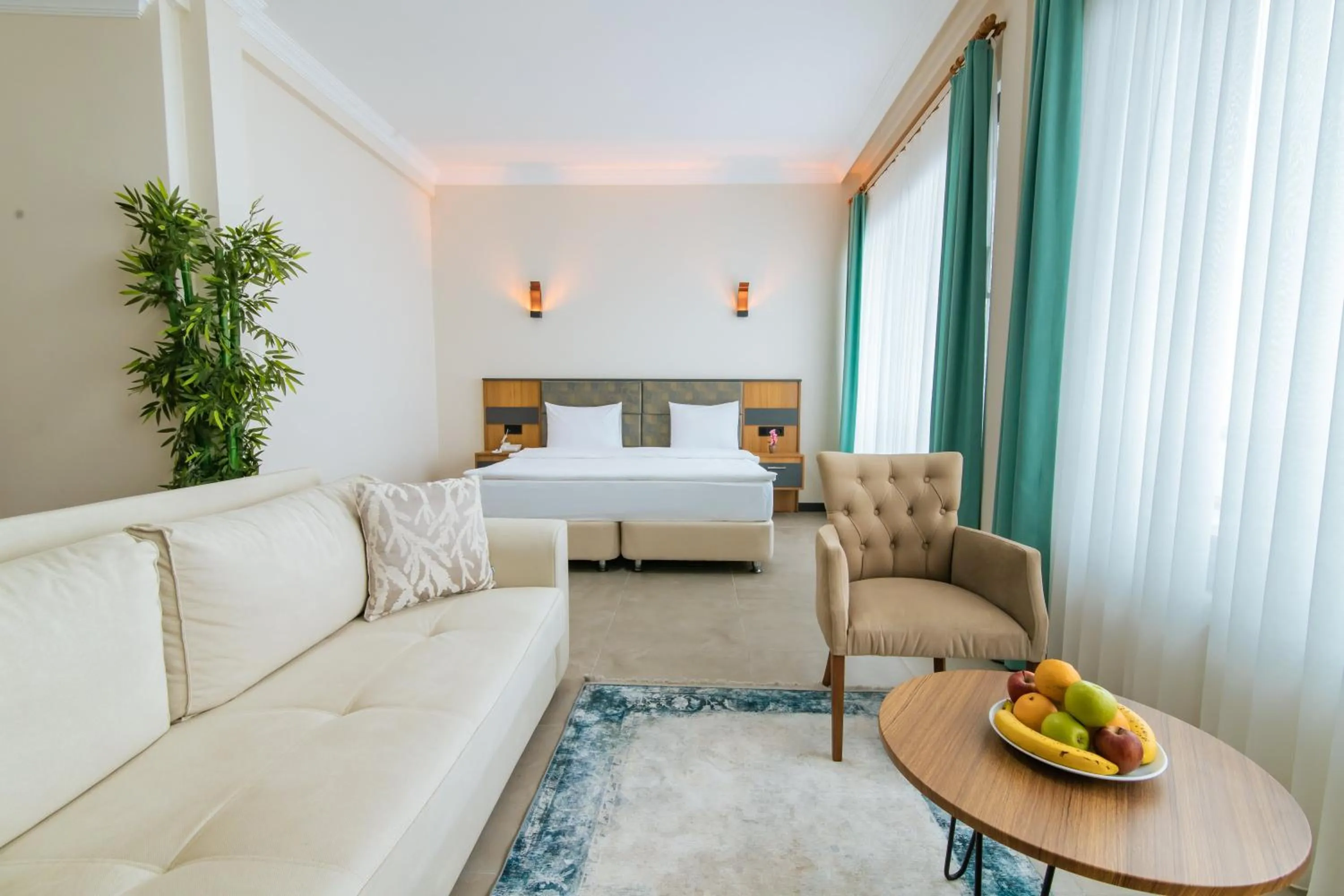 Seating area in Fevzi Hoca Otel