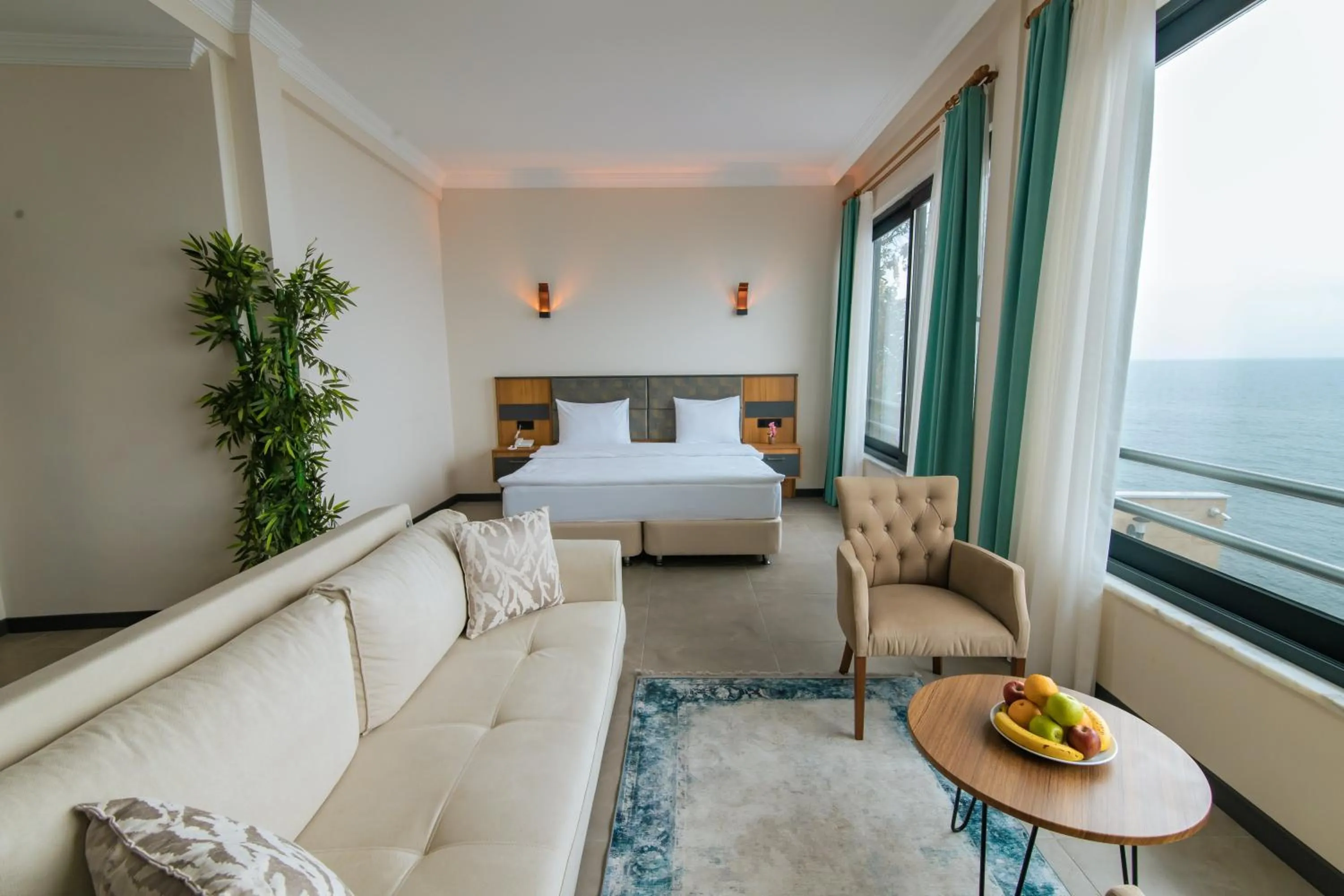 Seating area in Fevzi Hoca Otel