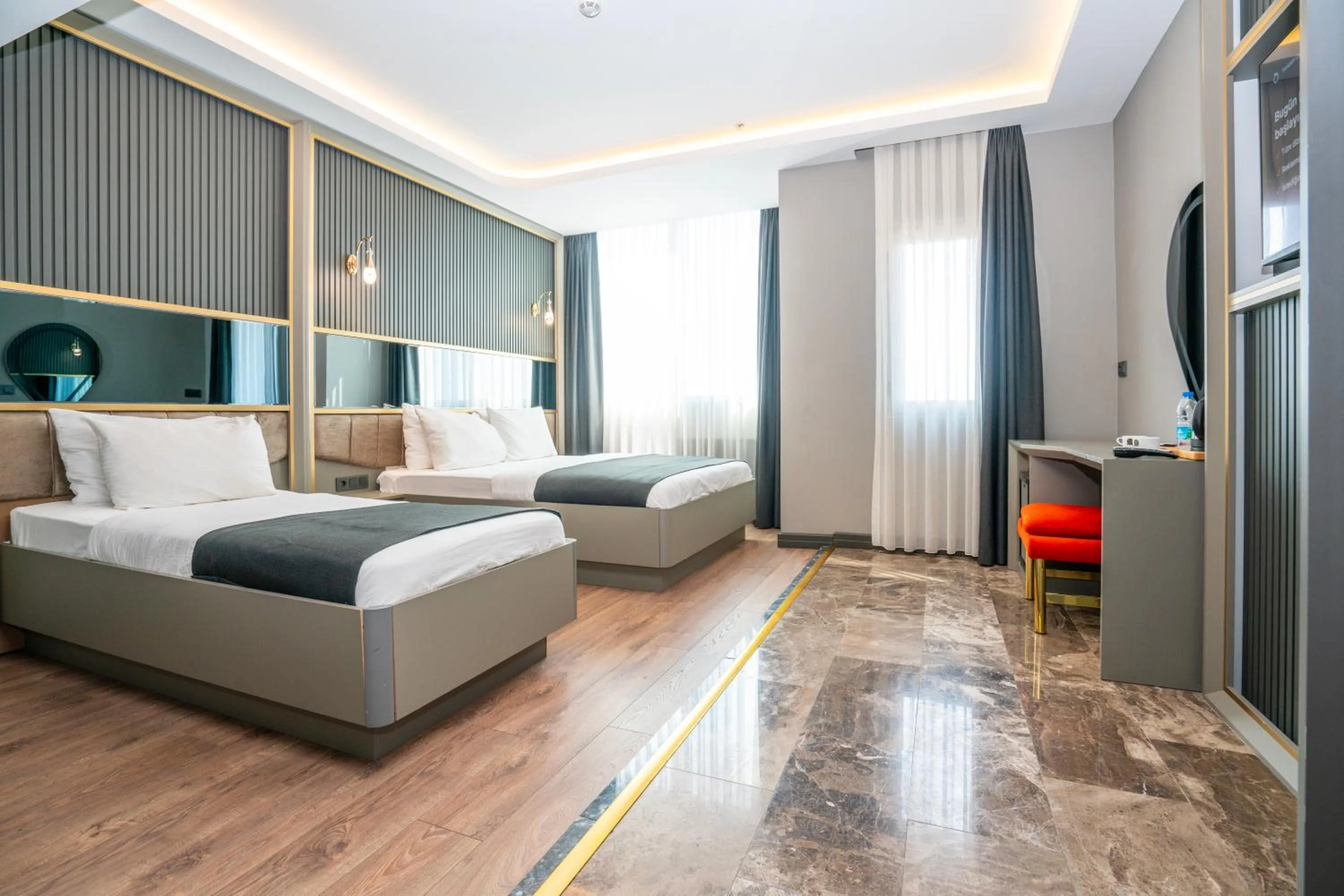 Bed in 216 Ruby Suite