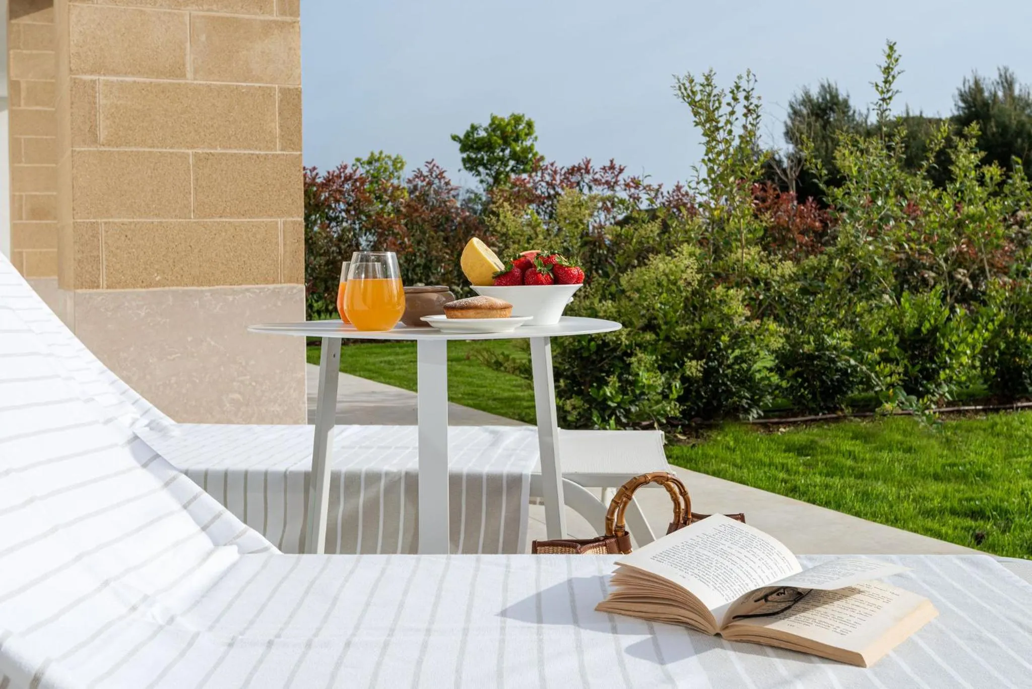Garden in Torre Assunta Hotel