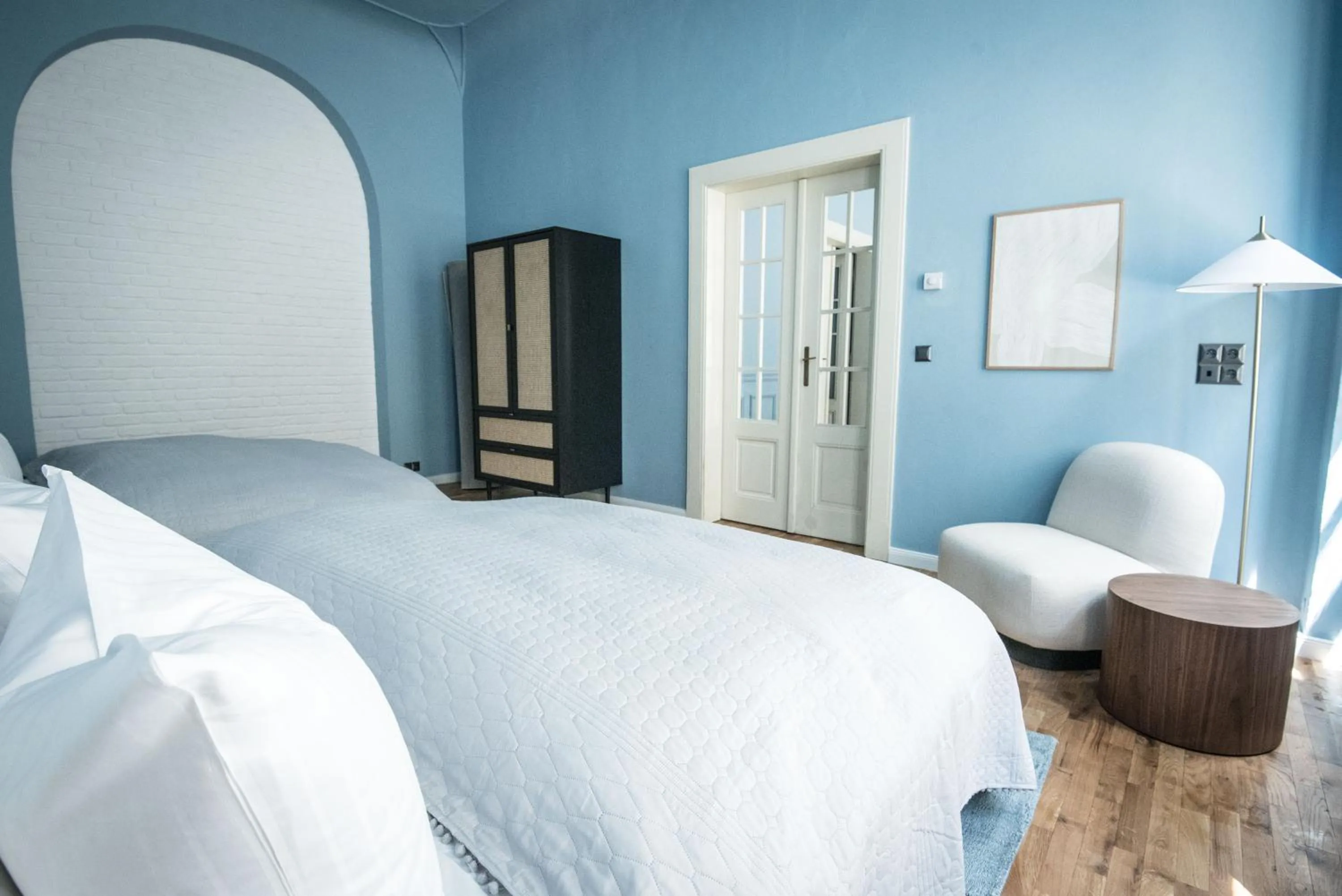 Bed in Domus Balthasar Boutique Hotel