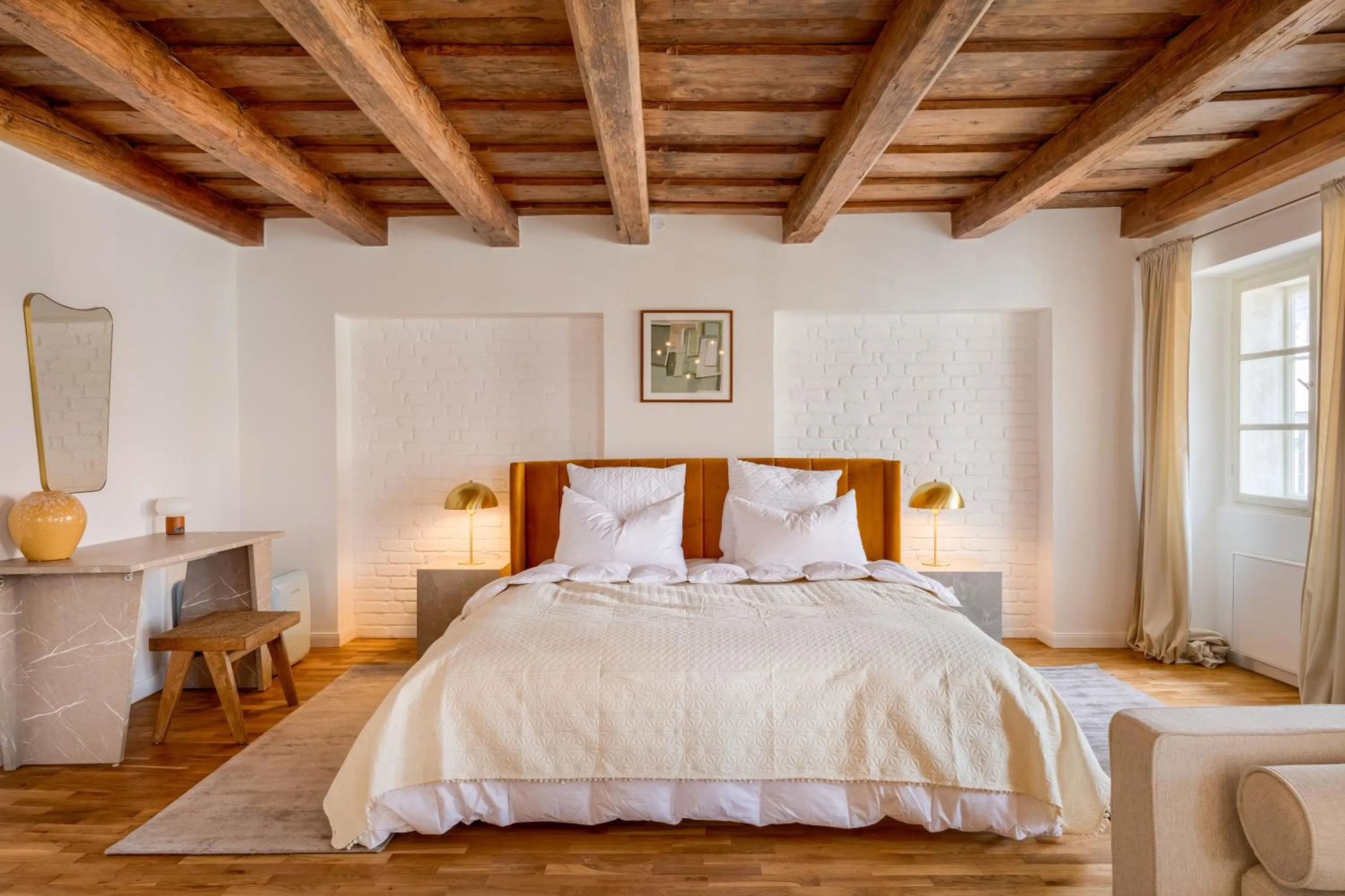 Bed in Domus Balthasar Boutique Hotel