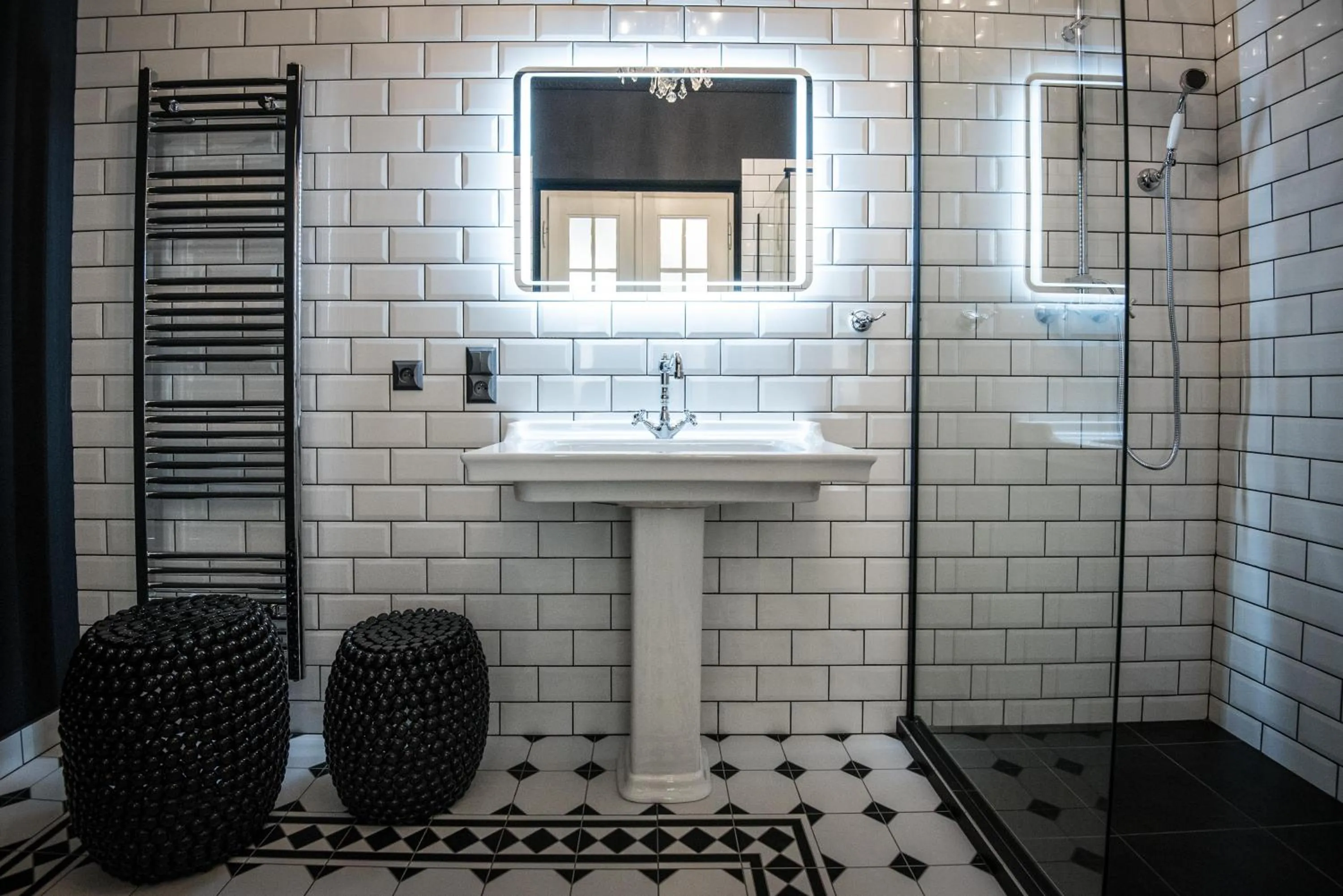 Shower in Domus Balthasar Boutique Hotel