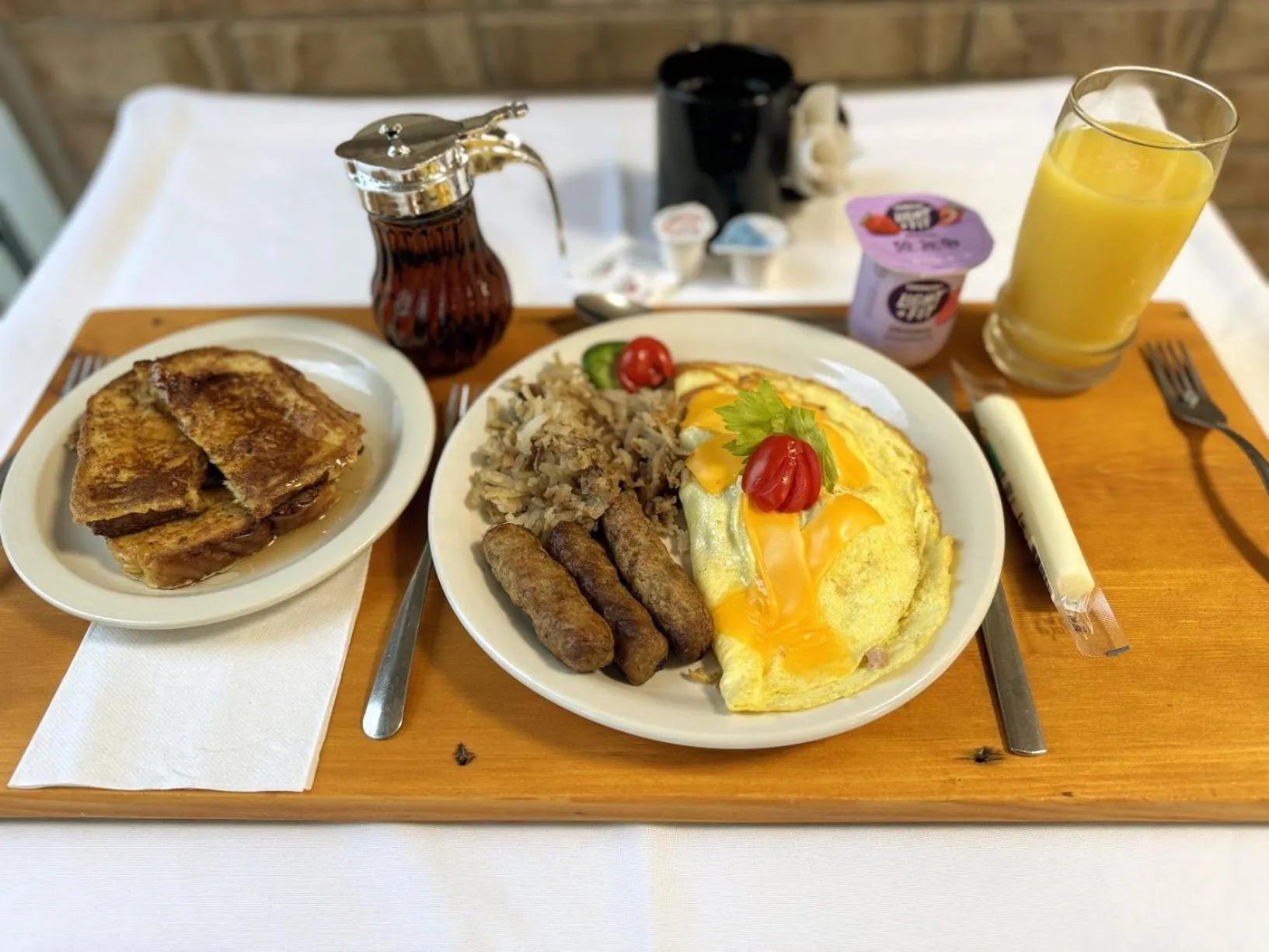 Breakfast in The Hudson Inn