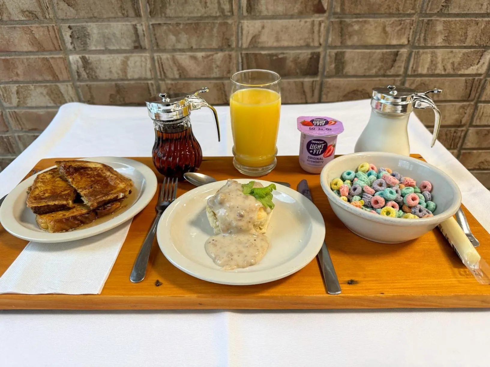 Breakfast in The Hudson Inn
