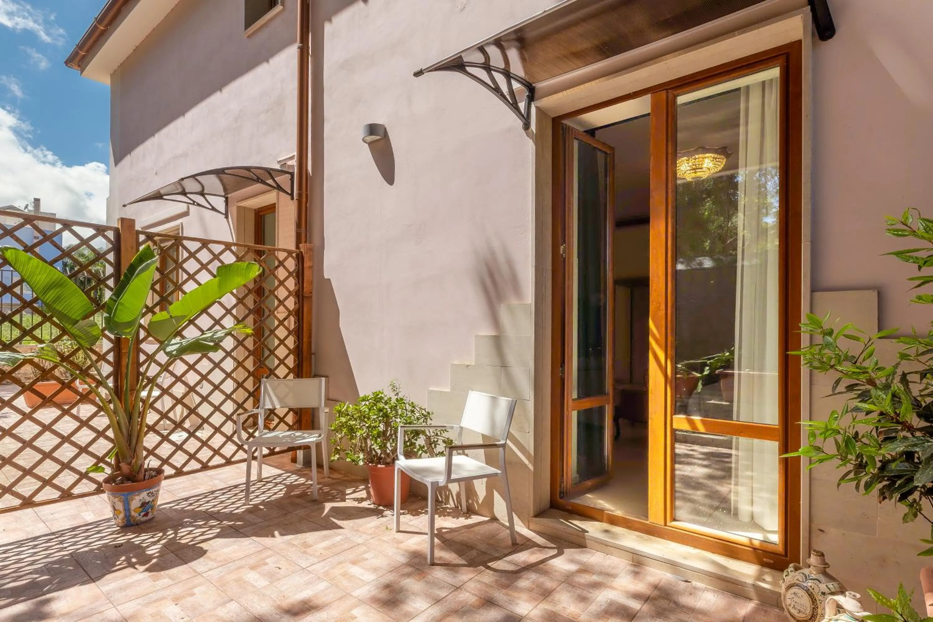 Balcony/Terrace in Hotel Parco delle Fontane